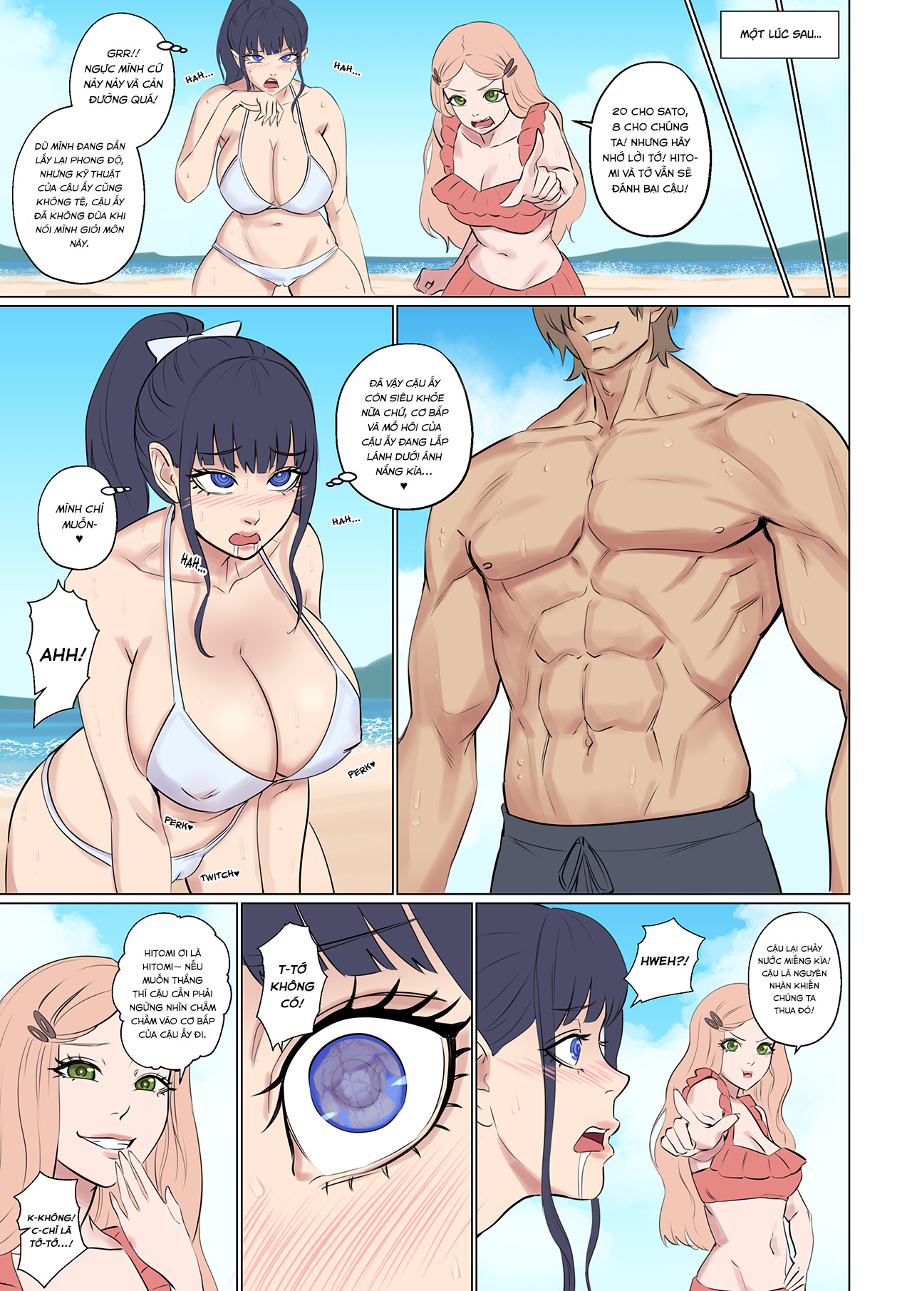 Đọc truyện hentai Bắt cóc người ngoài hành tinh - Chap 2 - Đi biển