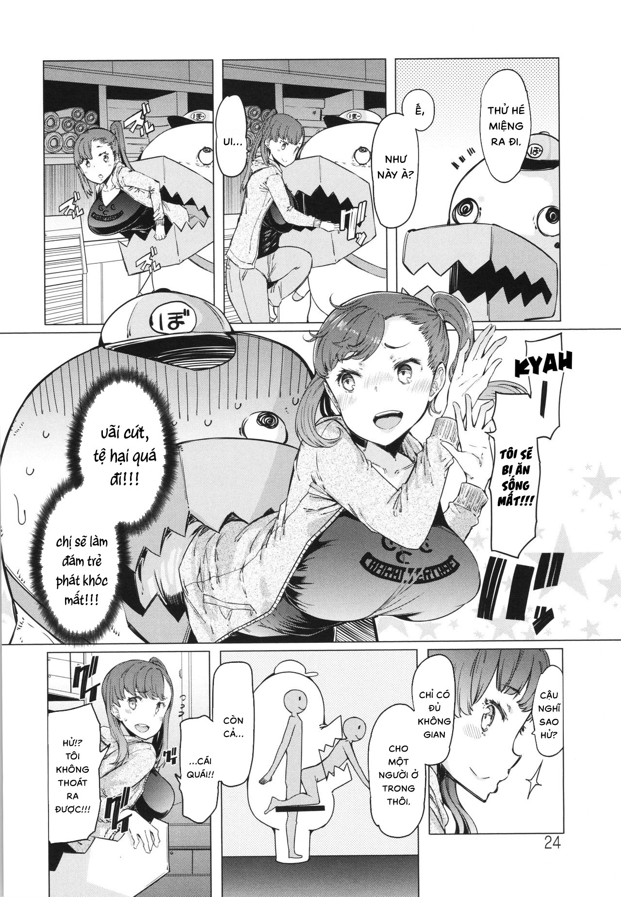 Đọc truyện hentai Boushoku Bouya-Kun - Oneshot