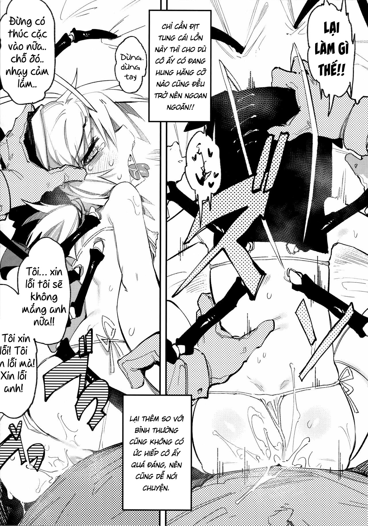 Đọc truyện hentai Cô gái săn mồi - Oneshot nứng
