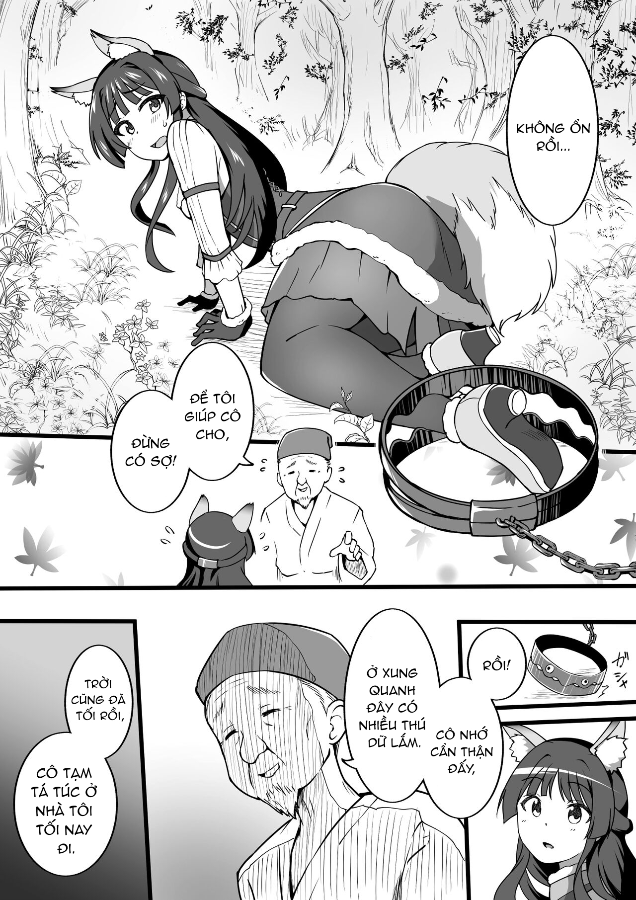 Đọc truyện hentai Một con cáo trẻ và một ông già đang sinh sản - Oneshot