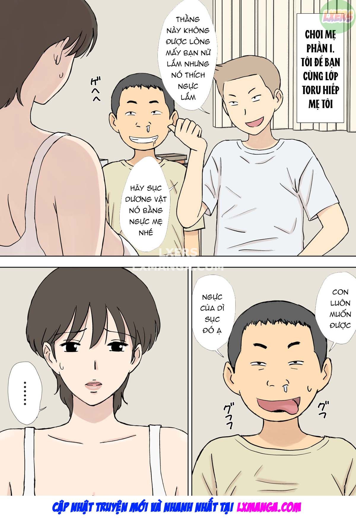 Đọc truyện hentai Mẹ đầm lầy Nghịch ngợm Con trai Mẹ đùa giỡn - Oneshot
