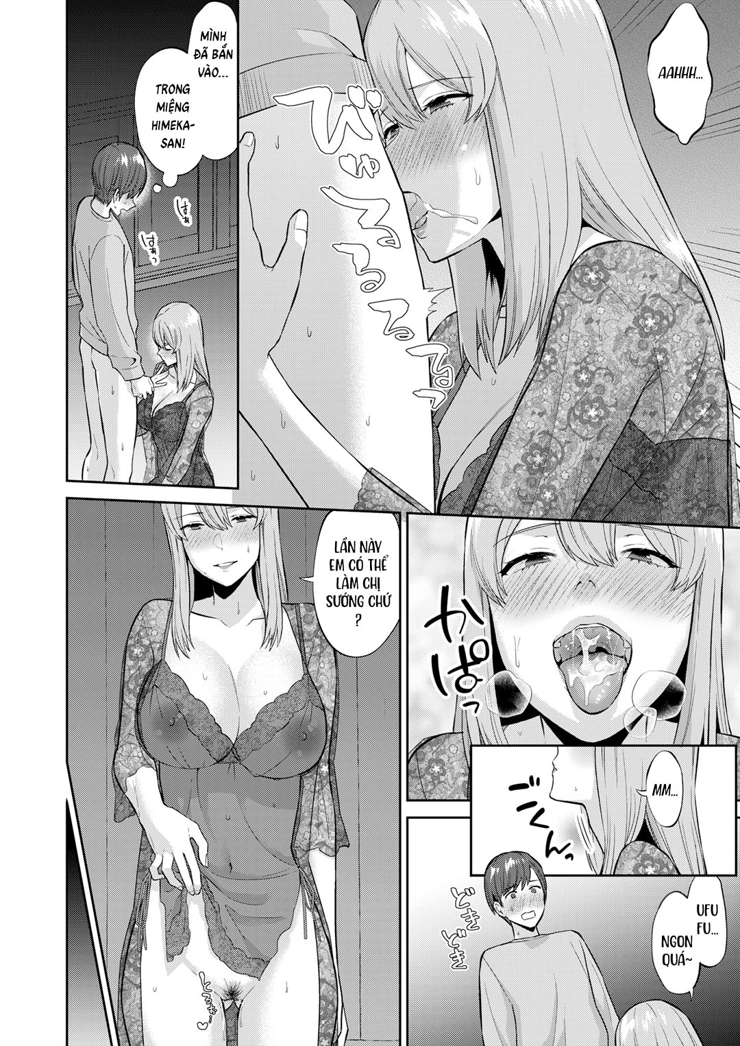 Đọc truyện hentai Người phụ nữ cứu rỗi - Oneshot