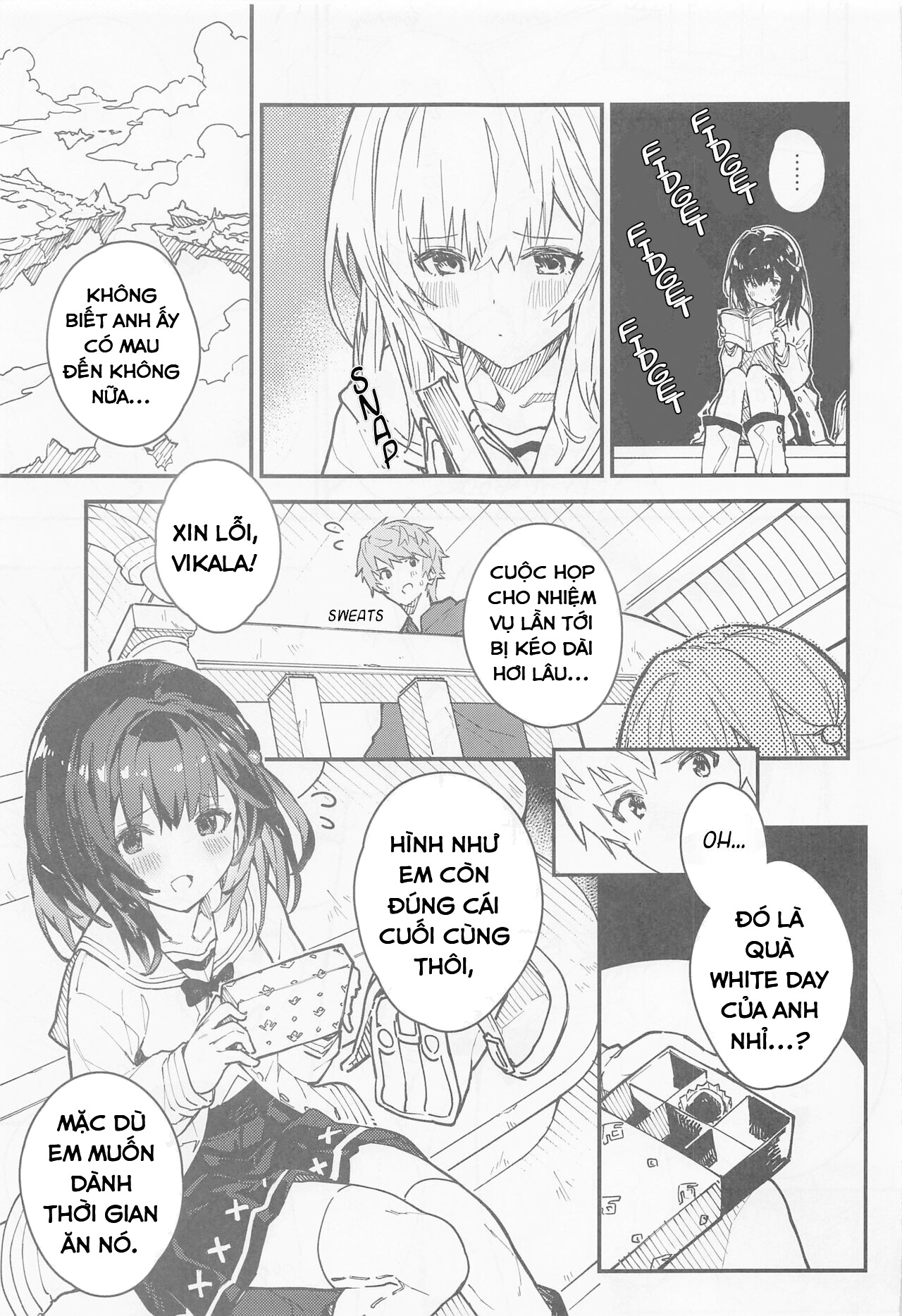 Đọc truyện hentai Cuốn sách thứ 5 về tán tỉnh Vika-chan - Oneshot