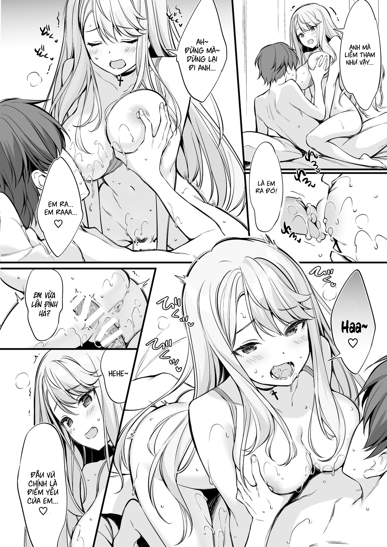 Đọc truyện hentai Gái Quen Trên Mạng Hóa Ra Là Nhỏ Em Gyaru - Anh trai x em gái