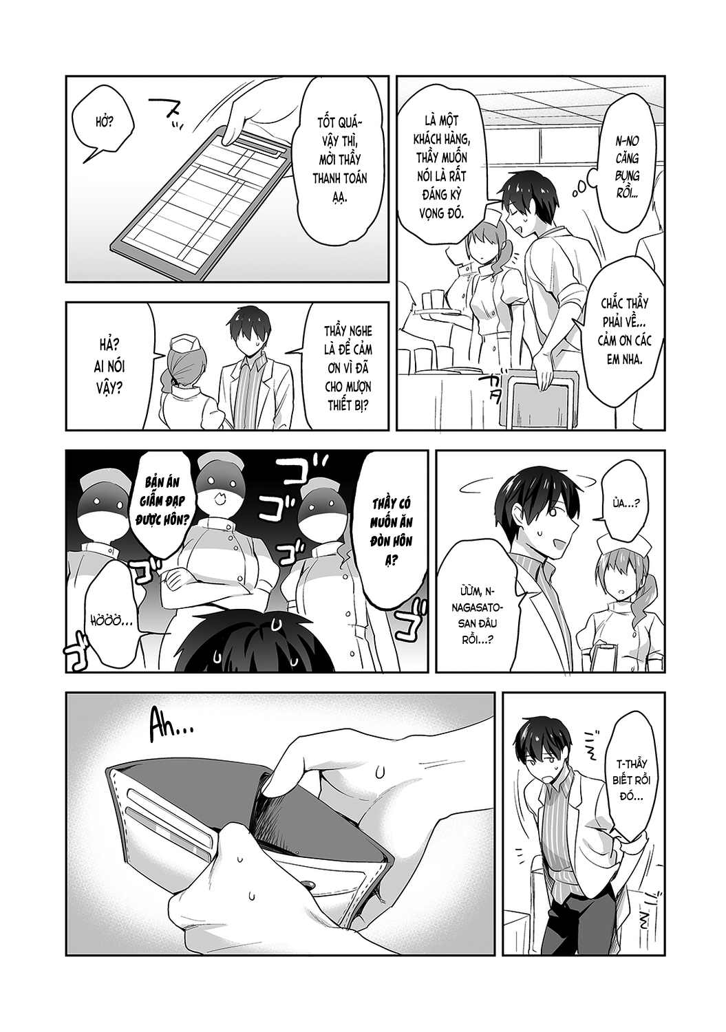 Đọc truyện hentai Nagasato-san khéo léo và ngọt ngào ~ Vỗ về trong phòng y tế!~ - Ch. 6