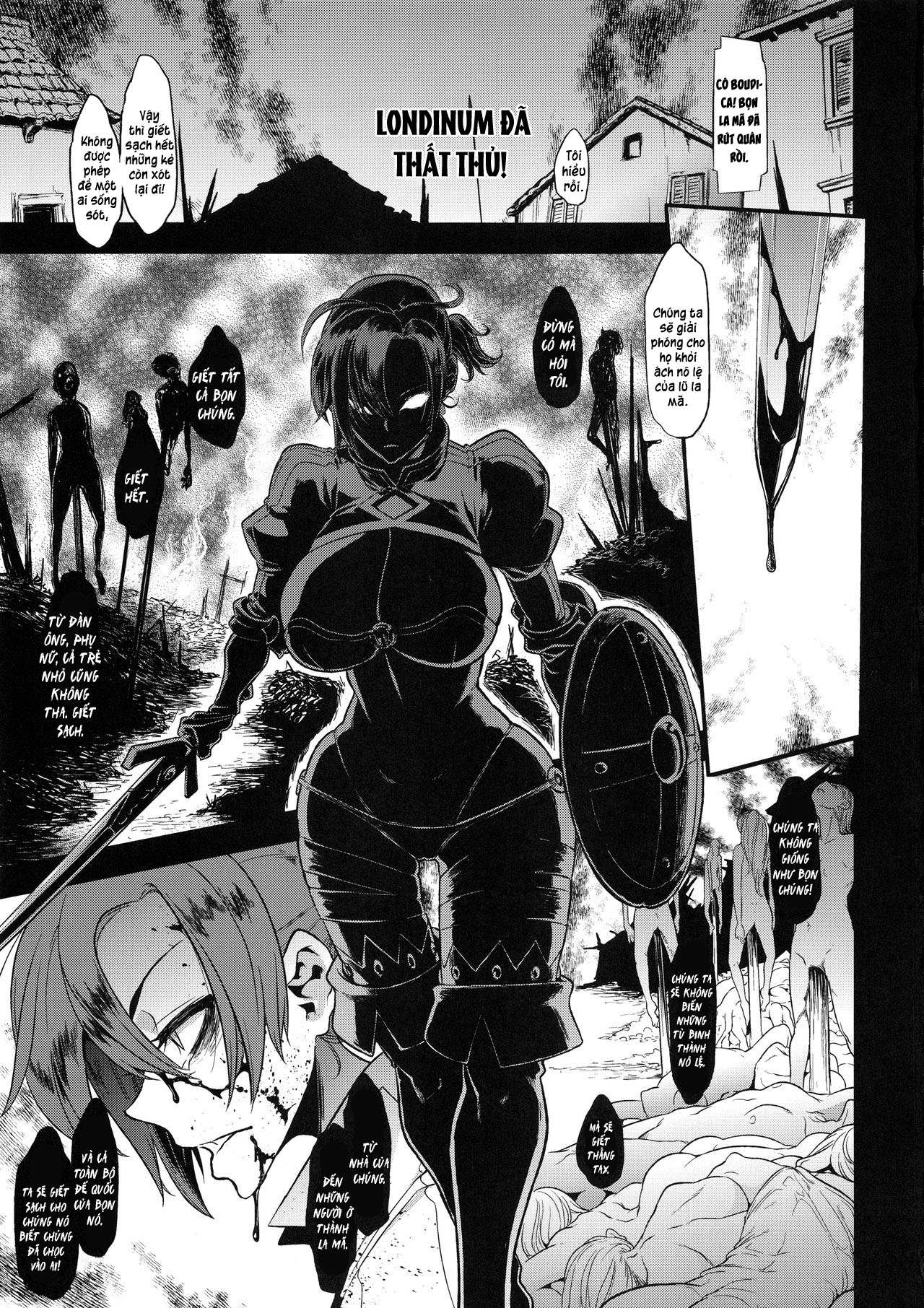 Đọc truyện hentai Nữ hoàng thực sự sẽ không bao giờ đầu hàng Oneshot nứng