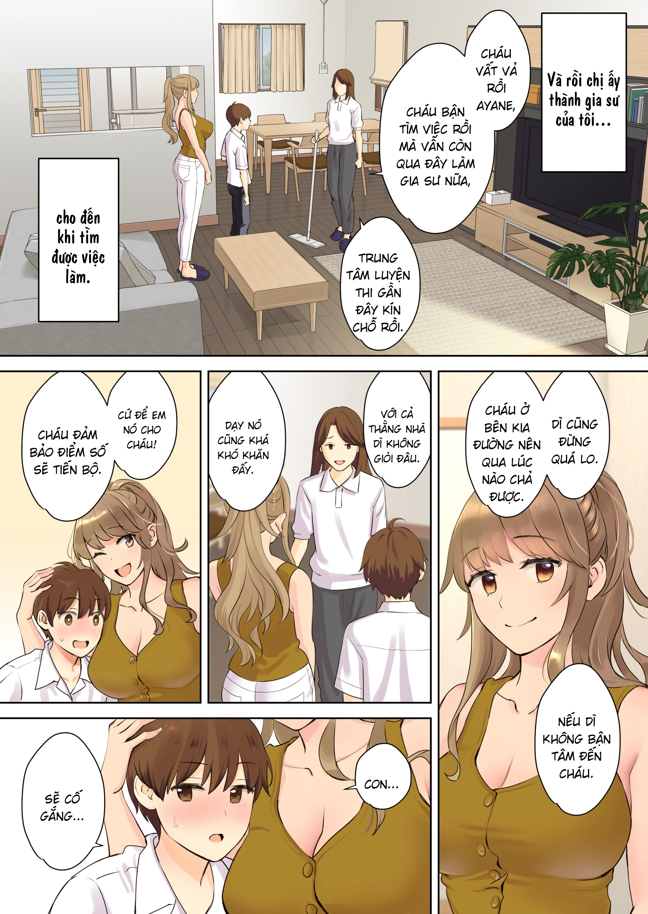 Đọc truyện hentai Sống cùng bà chị neet - Chap 1