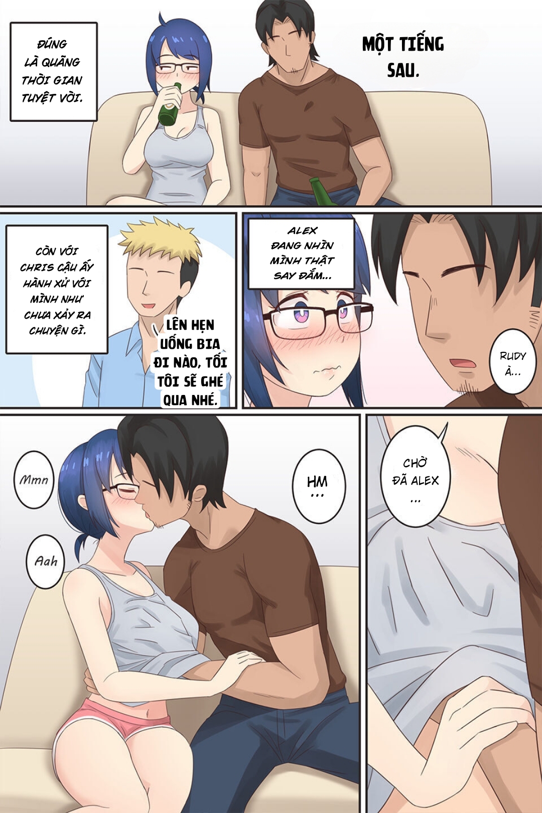 Đọc truyện hentai RuDy và những người bạn trai của cô ấy! Chap 3 - Chap 3 - END