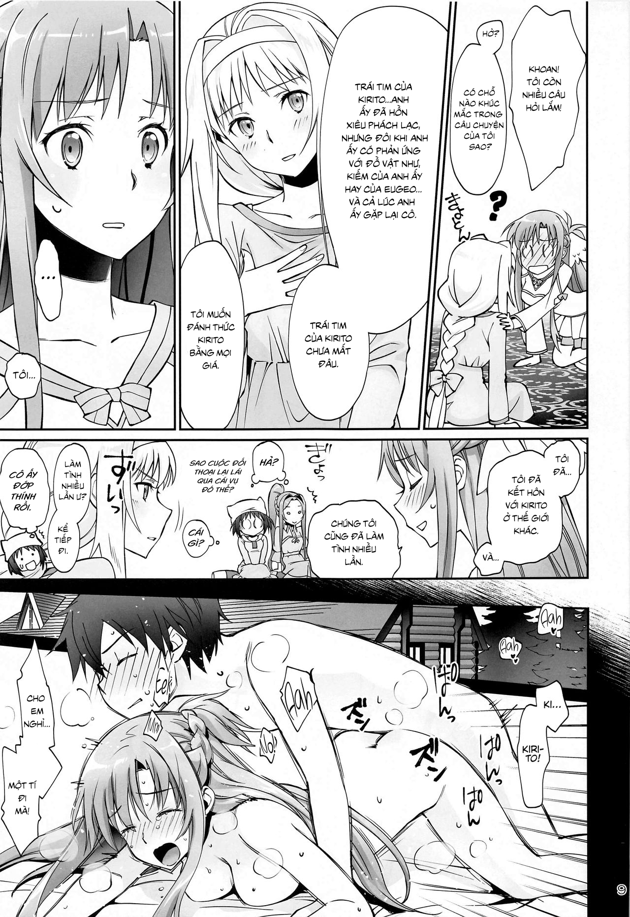 Đọc truyện hentai Chàng Hoàng Tử Trong Lều (Sword Art Online Alicization) - Oneshot