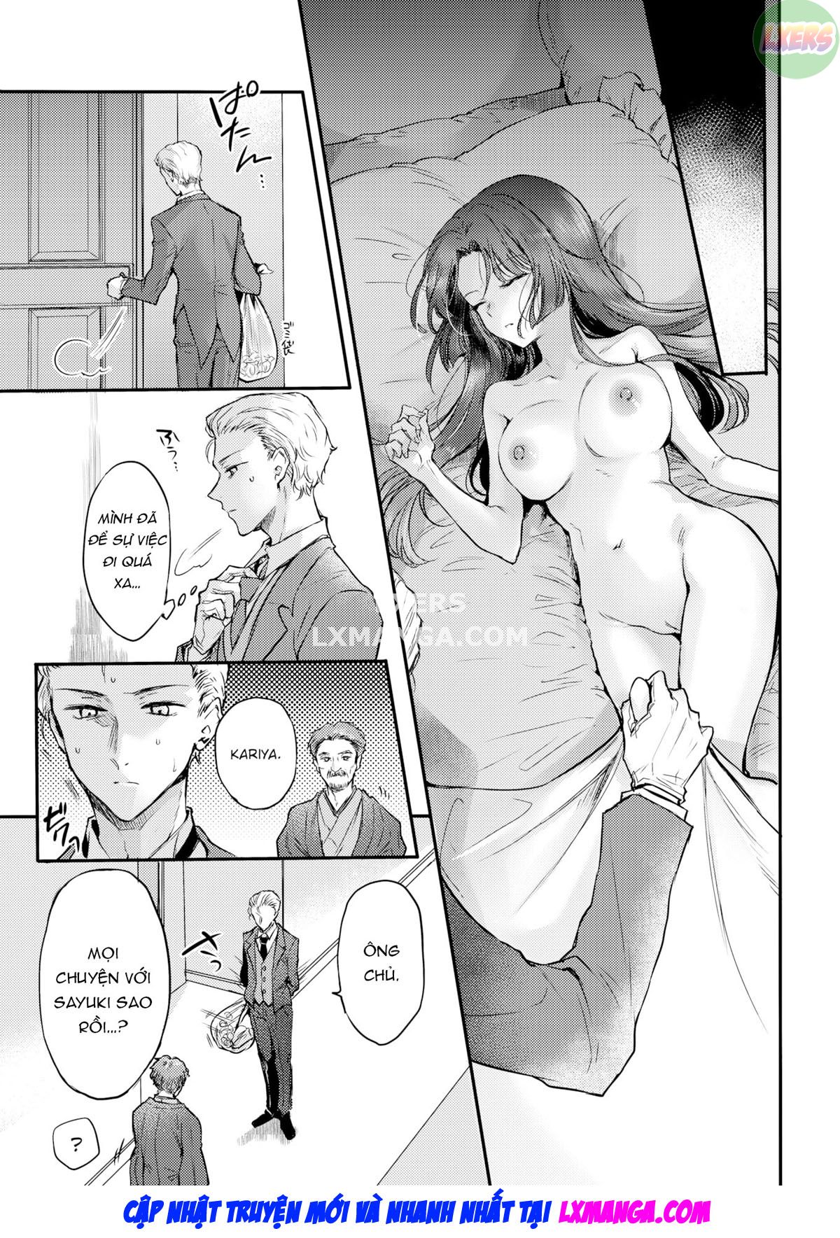 Đọc truyện hentai Cuộc sống hàng ngày già nua của Sayuki Ojo-sama - Oneshot