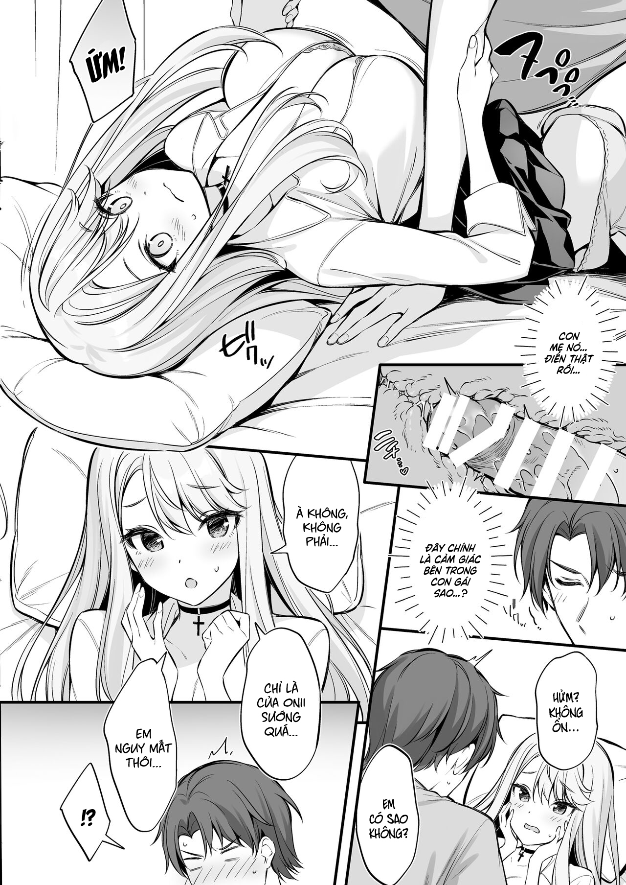 Đọc truyện hentai Gái Quen Trên Mạng Hóa Ra Là Nhỏ Em Gyaru - Anh trai x em gái