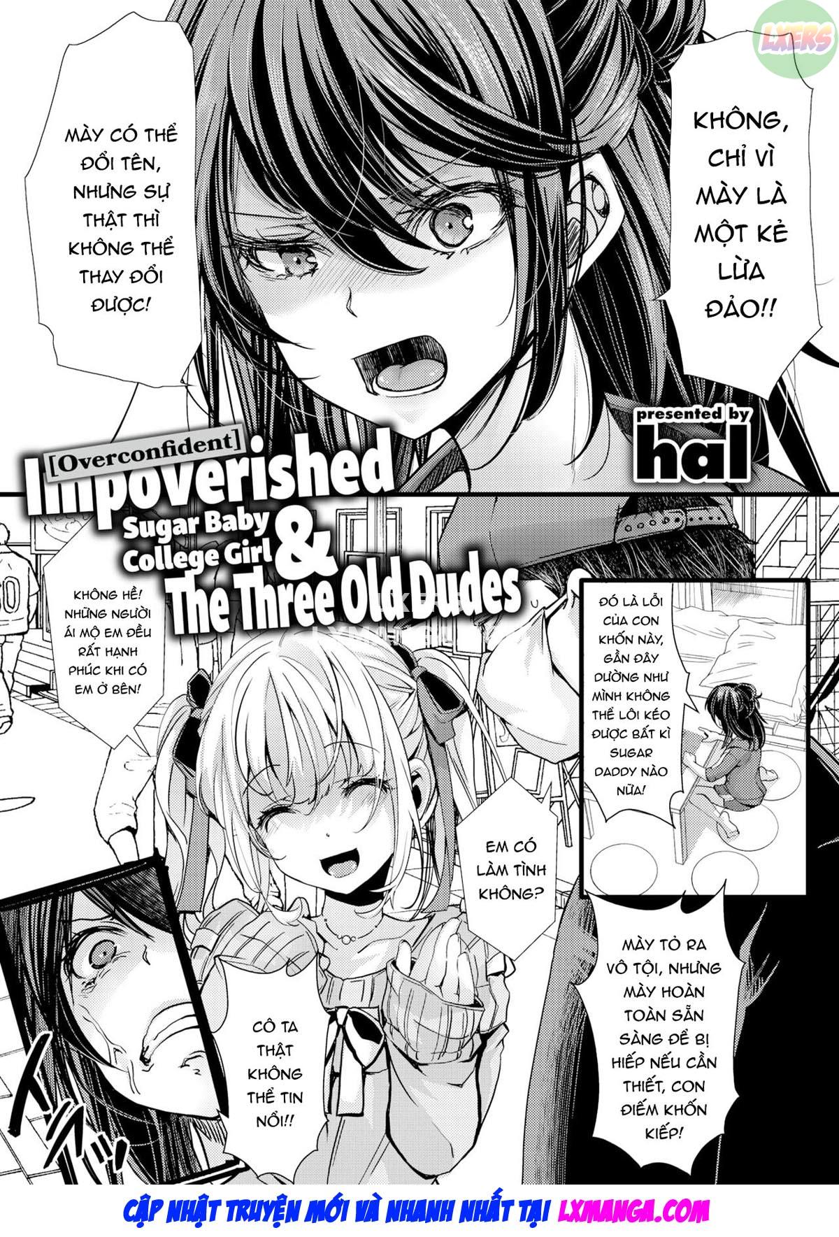 Đọc truyện hentai Sugar Baby nghèo khó và ba ông già - Oneshot