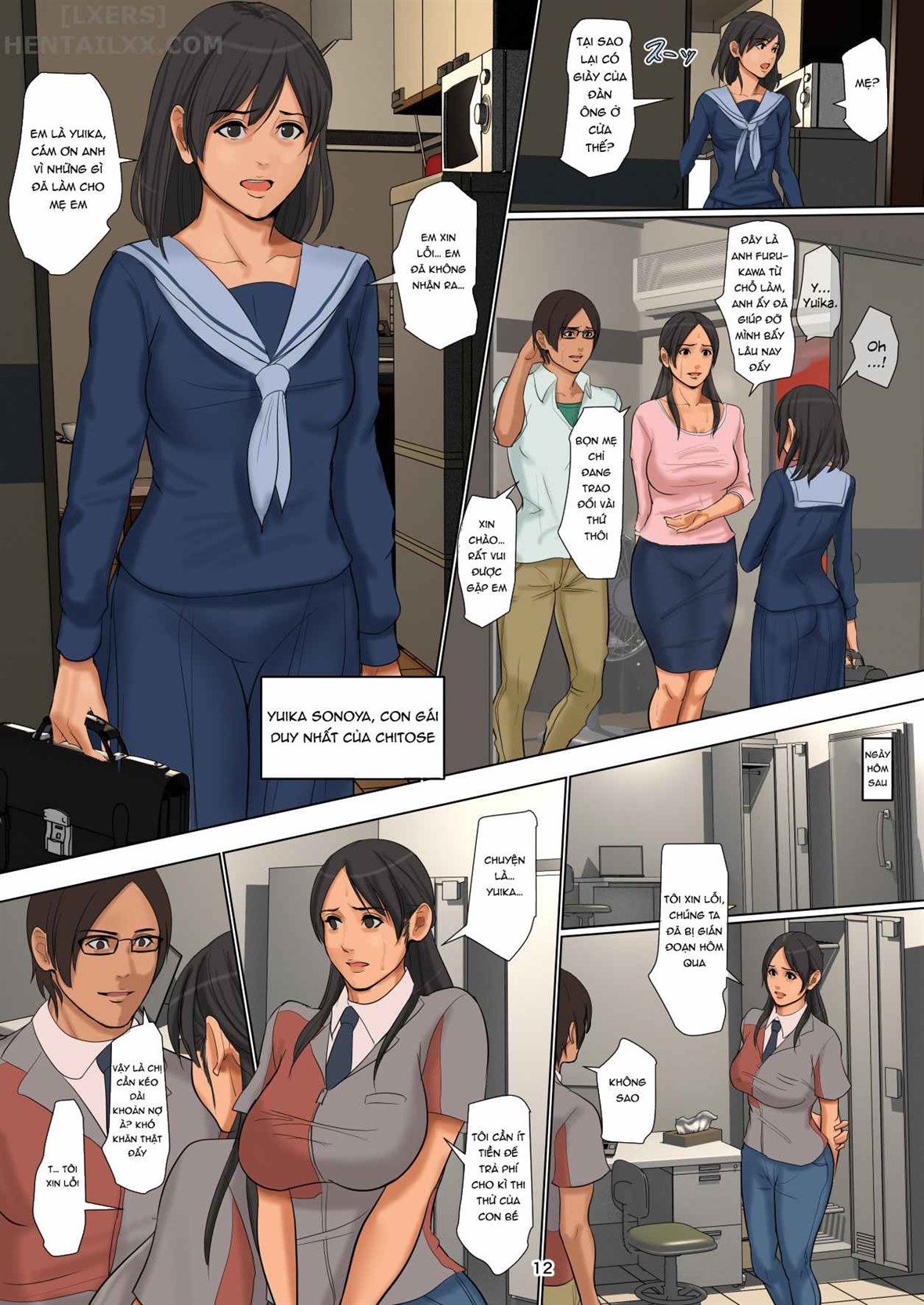 Đọc truyện hentai Haha No Hi To Musume No Hi - Oneshot