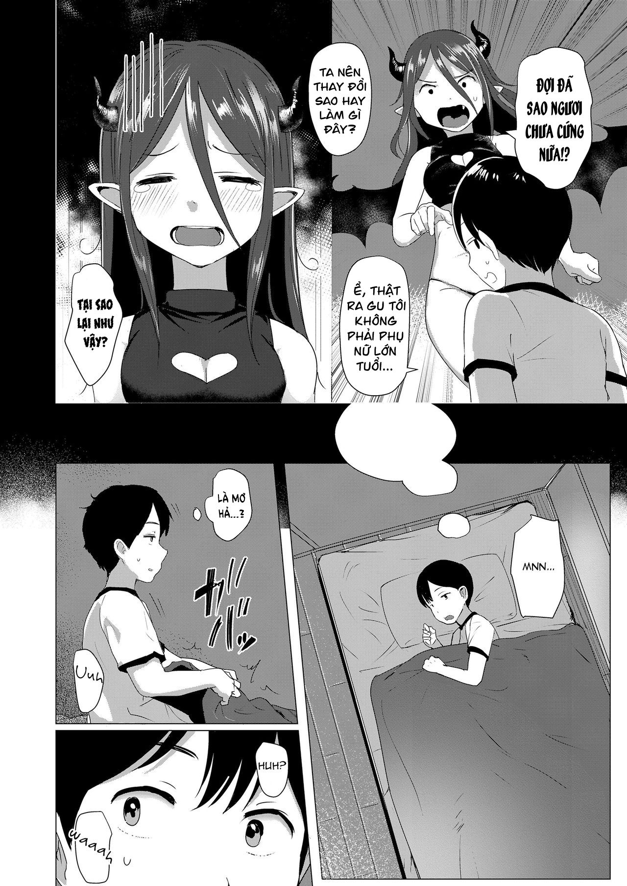 Đọc truyện hentai Succubus đói bụng Vanilla-chan - Oneshot