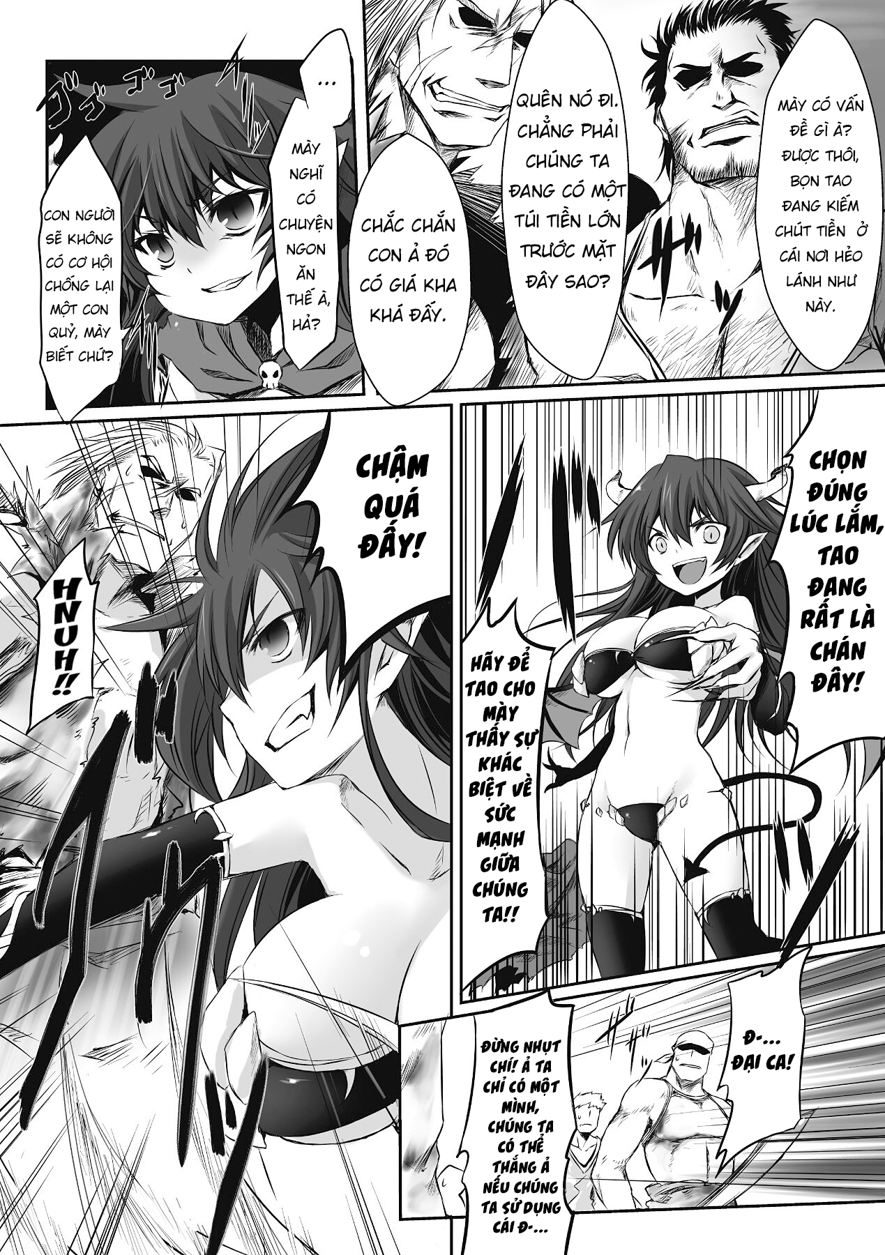 Đọc truyện hentai Cuộc săn lùng cô gái daemon - Oneshot