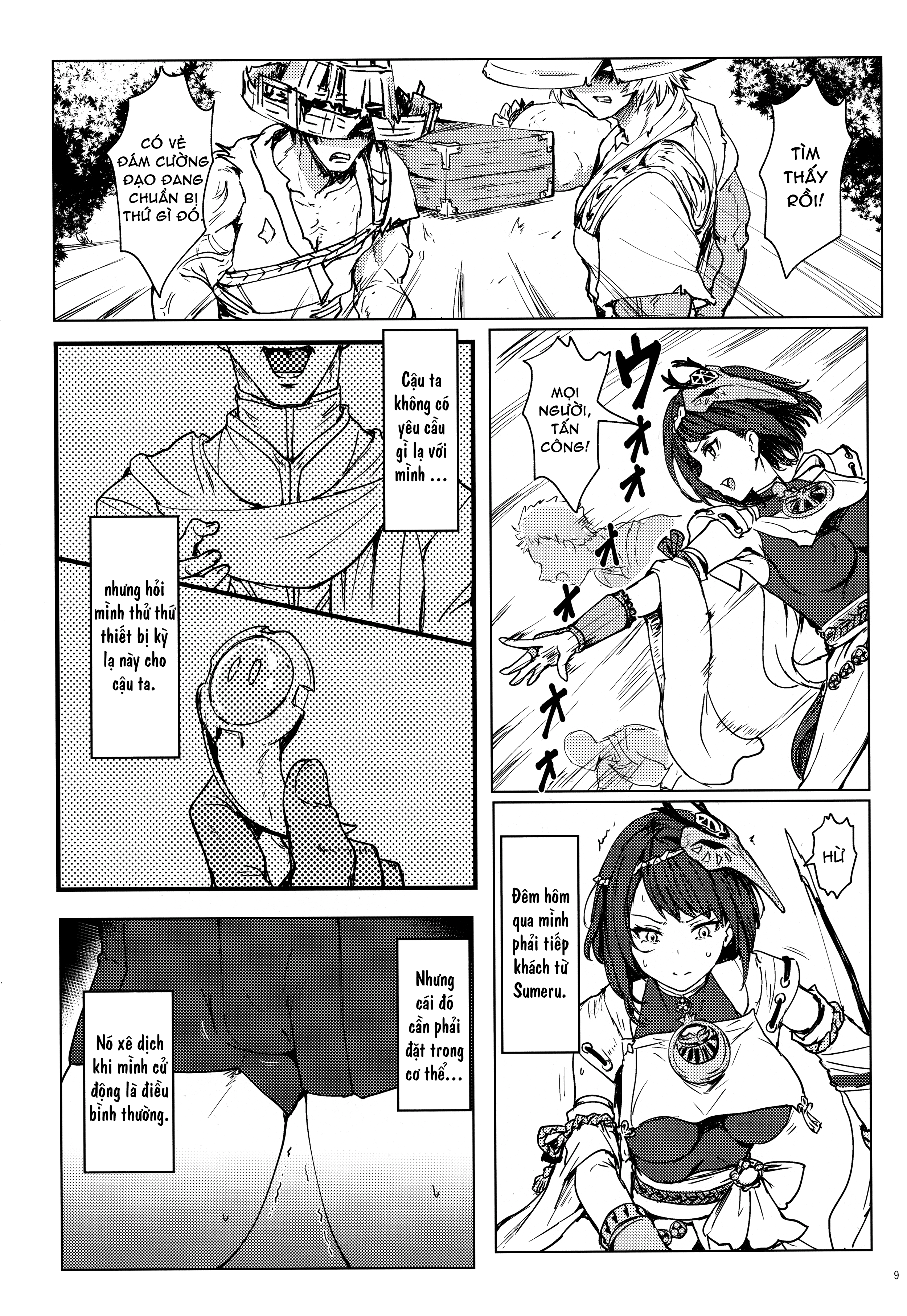 Đọc truyện hentai Công việc tại hiệp hội Tenryou - Tất cả vì Shogun đại nhân!