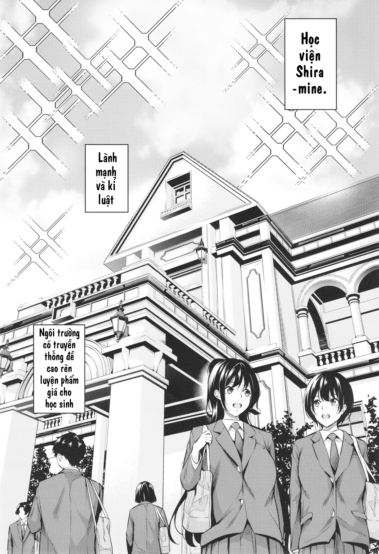 Đọc truyện hentai Nữ chủ tịch học viện segg bùng nổ - Chap 1