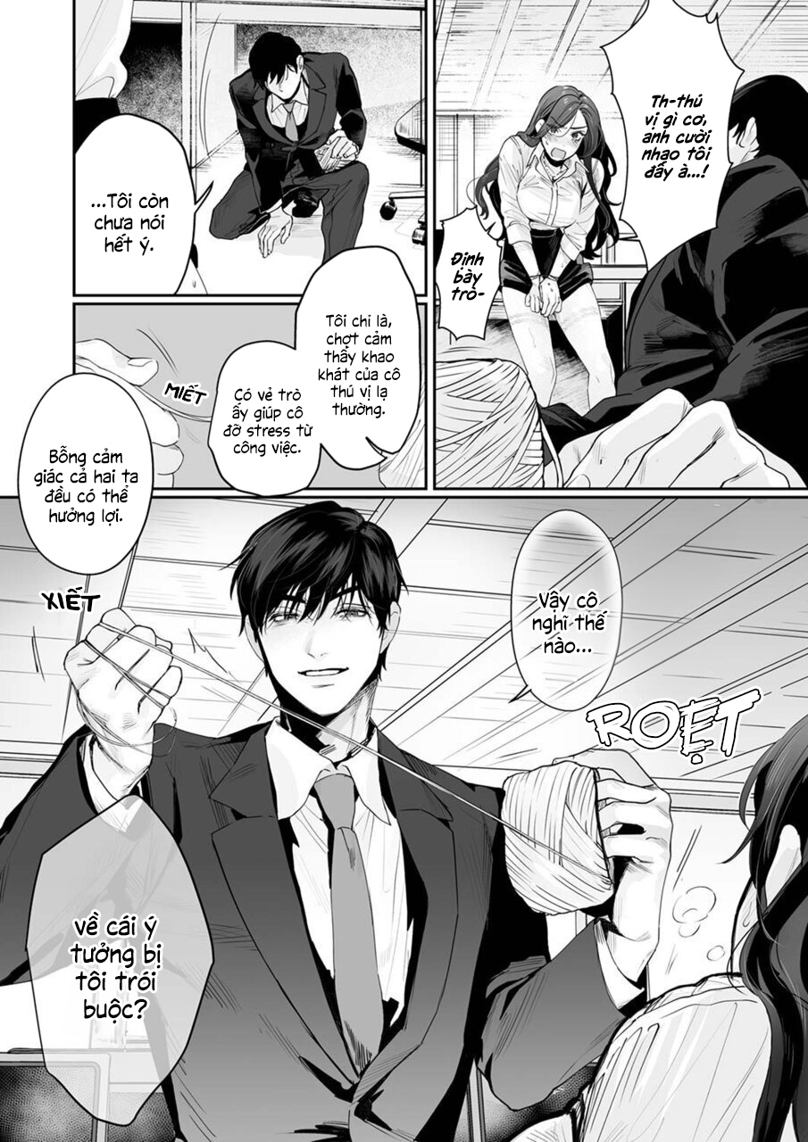 Đọc truyện hentai Cô nàng nghiện ràng buộc x Gã trai thích giải trói - Chap 1