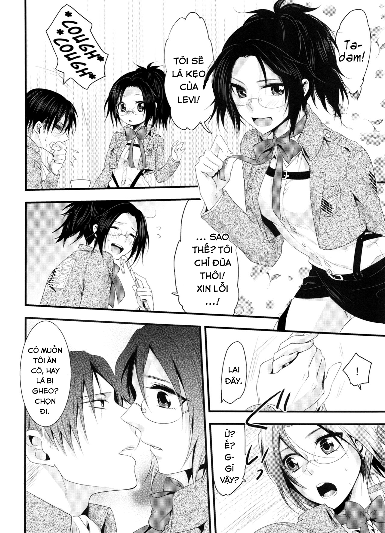 Đọc truyện hentai Candy Holic(Attack on Titan) - Oneshot