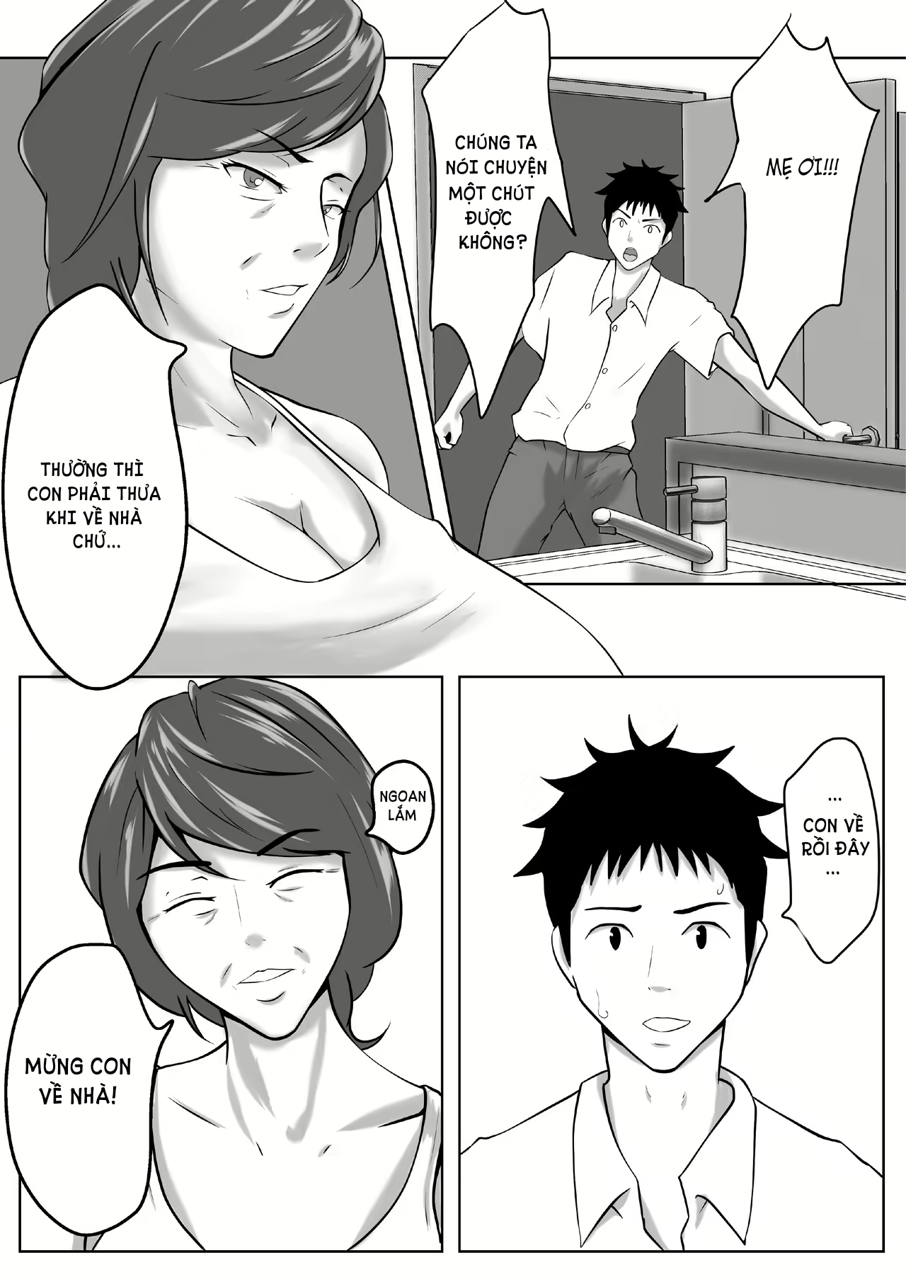 Đọc truyện hentai Mẹ tôi là một phụ nữ. - Chap 3