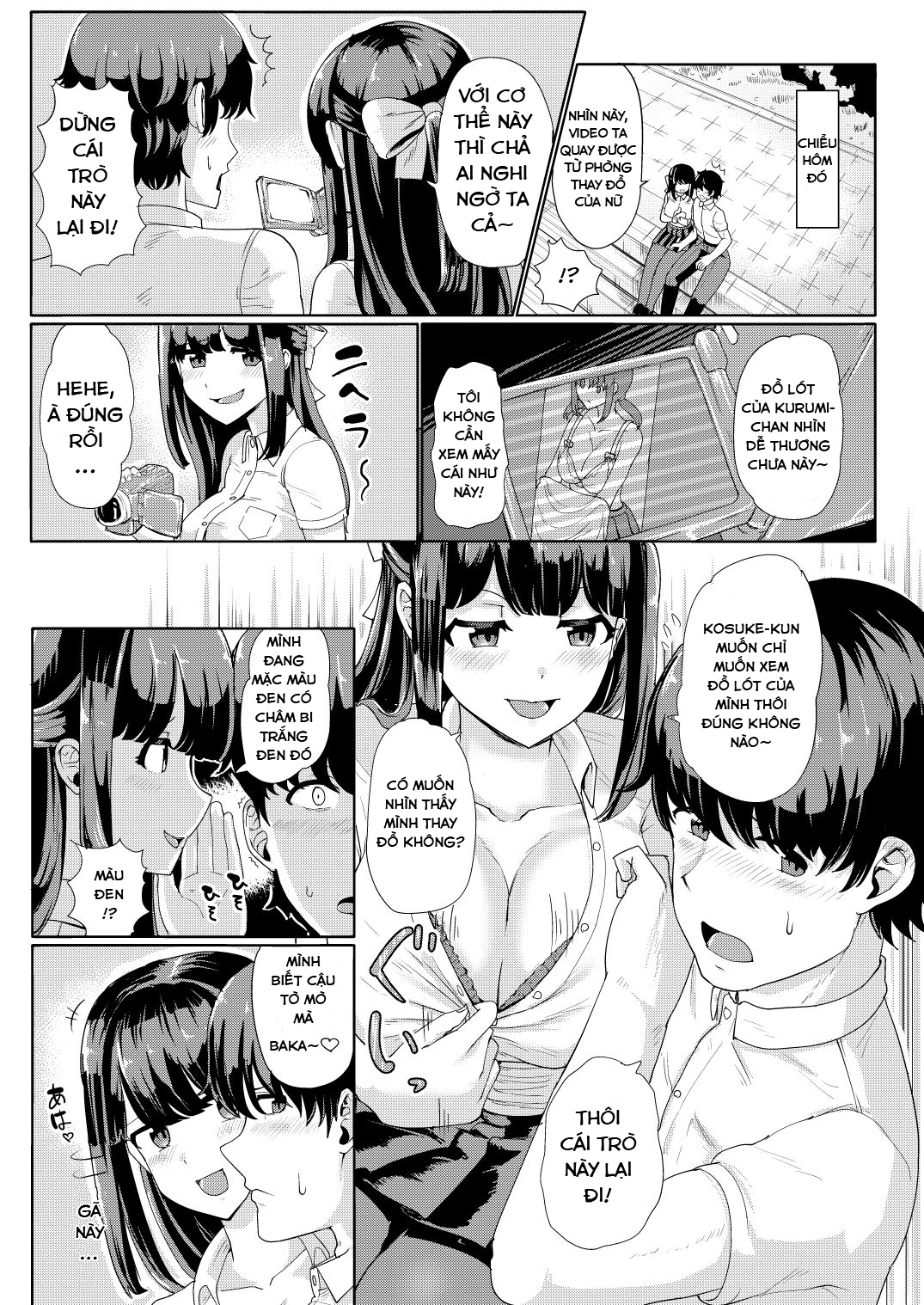 Đọc truyện hentai Kanojo to Oji-san no Karada ga Irekawaru TSF - Oneshot