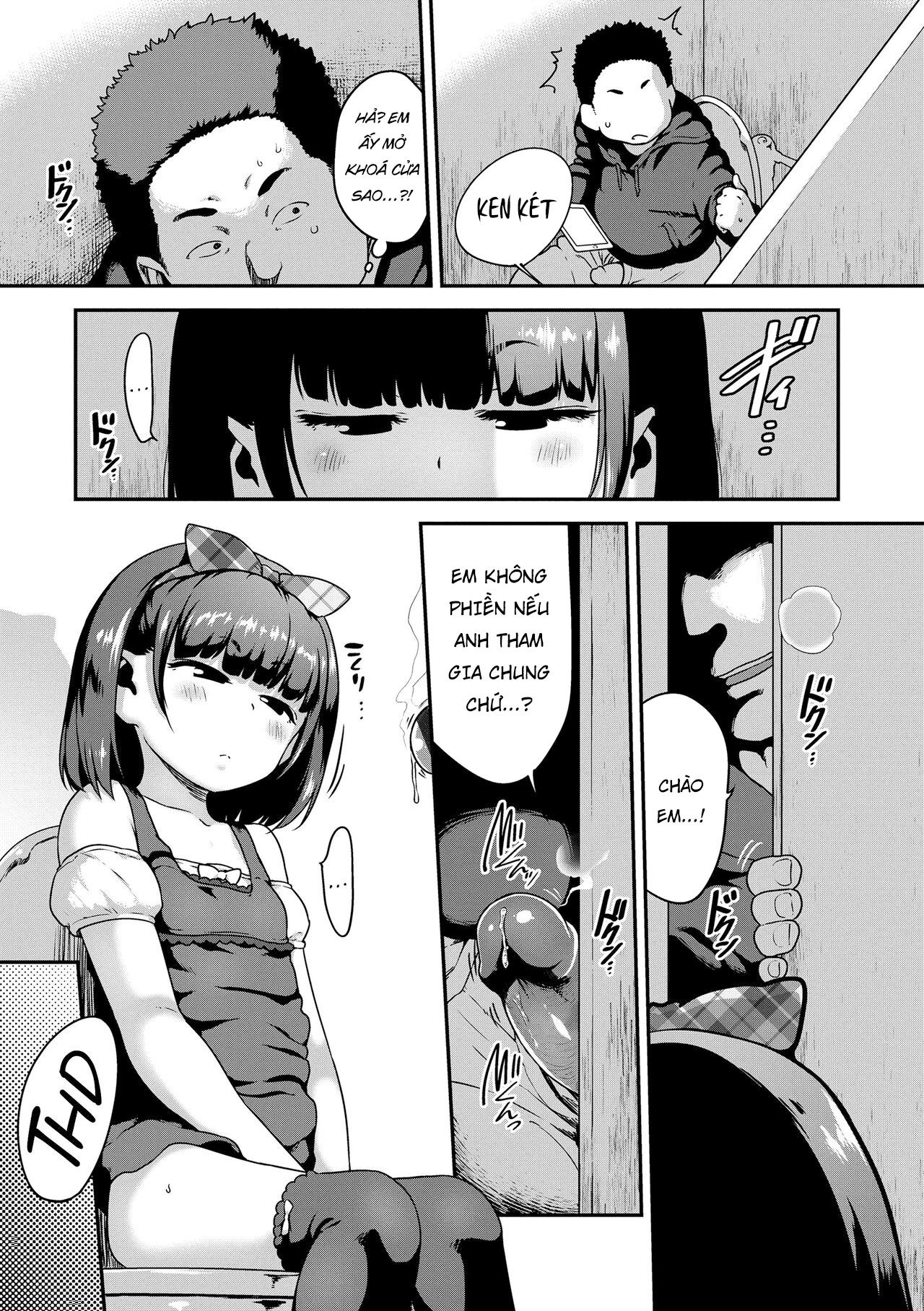 Đọc truyện hentai Lỗ nhìn trộm! - Oneshot