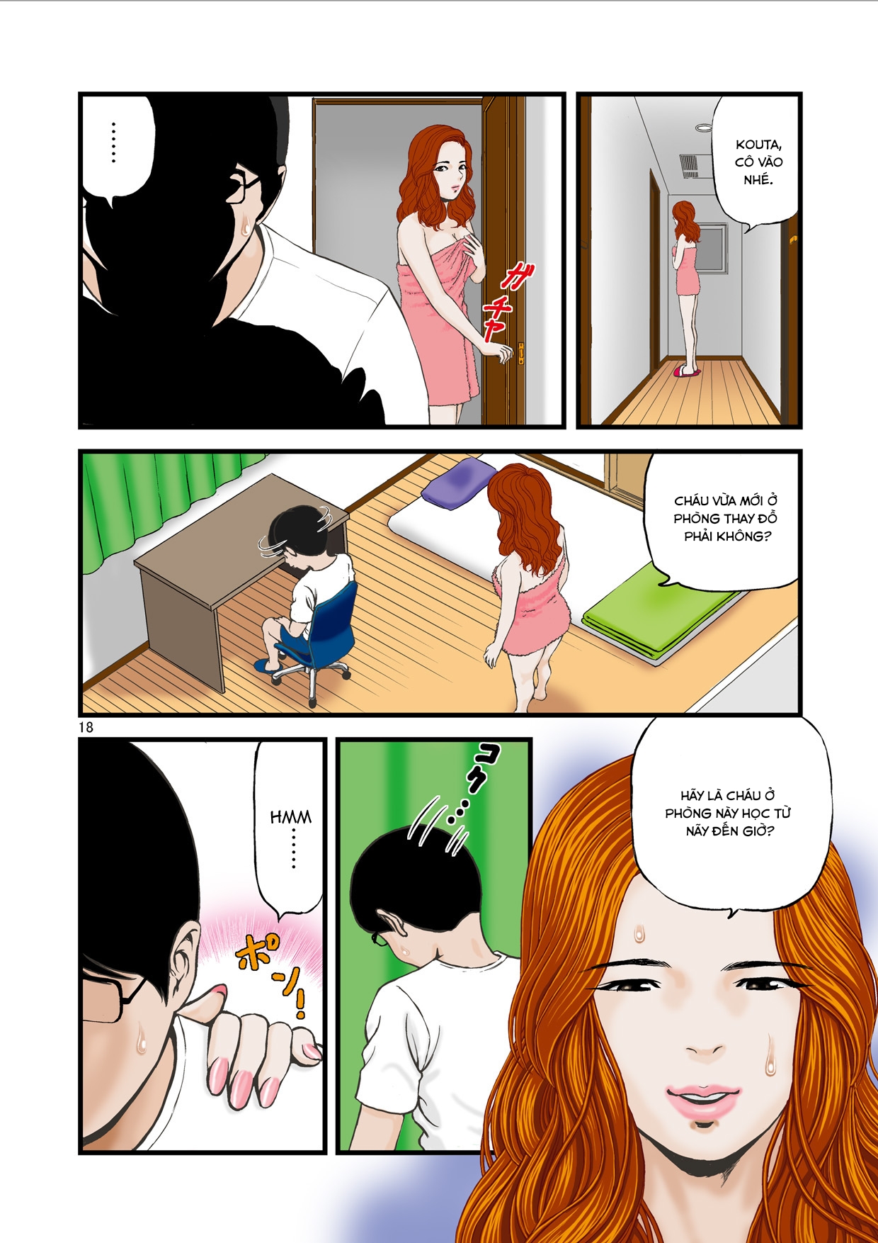 Đọc truyện hentai Tôi và thằng cháu đang trong mùa thi cử - Oneshot