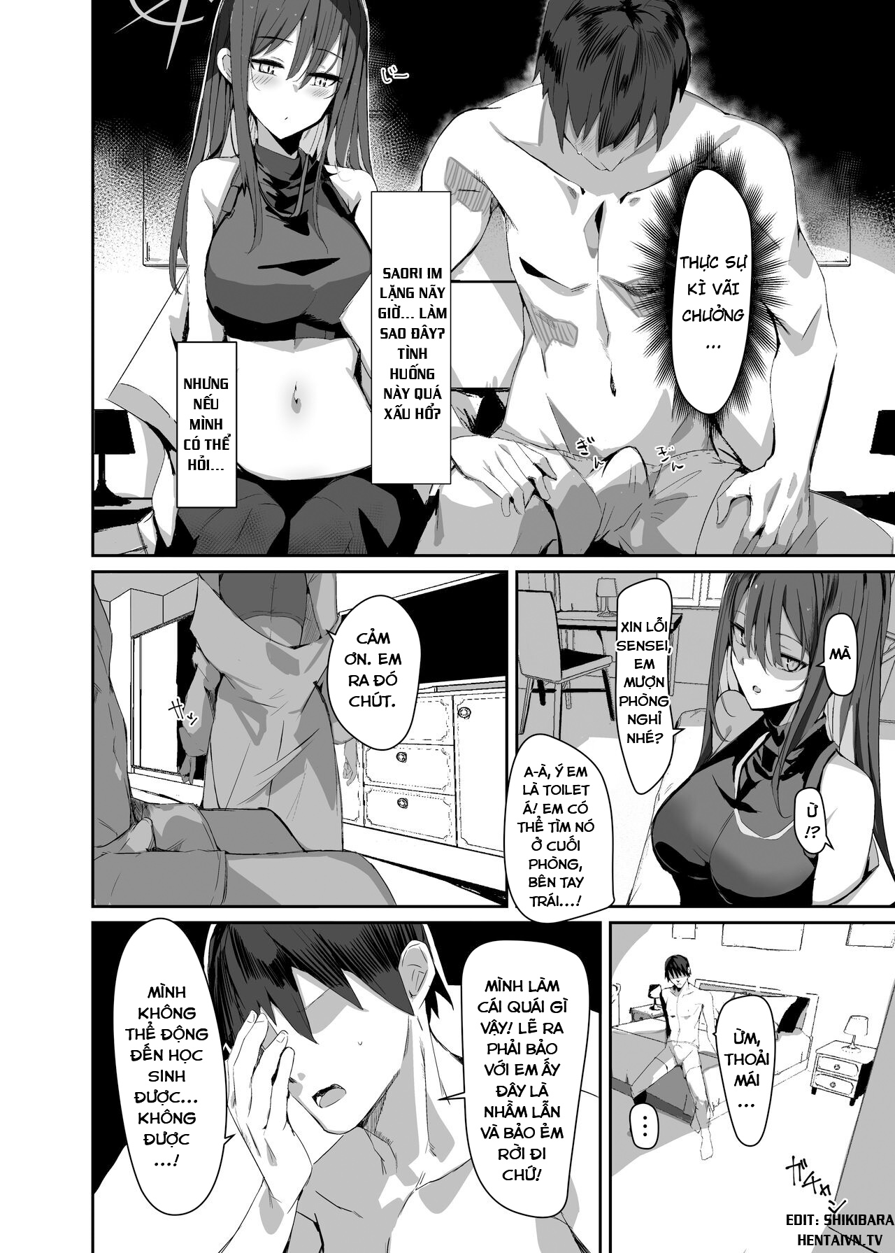 Đọc truyện hentai Tôi đi tình một đêm nhưng Saori xuất hiện, và chúng tôi làm tình luôn - Oneshot