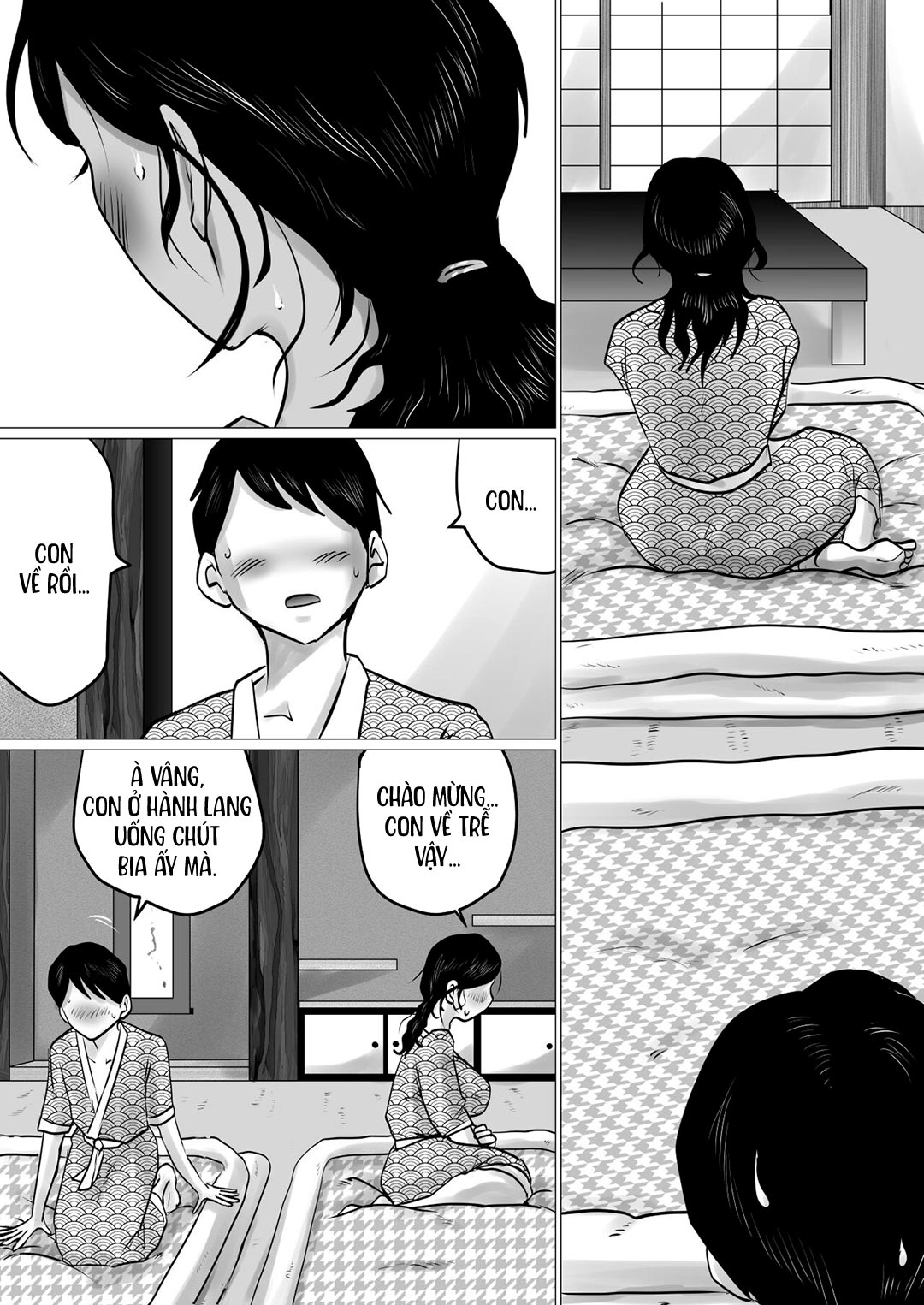 Đọc truyện hentai Cùng mẹ đi suối nước nóng Oneshot