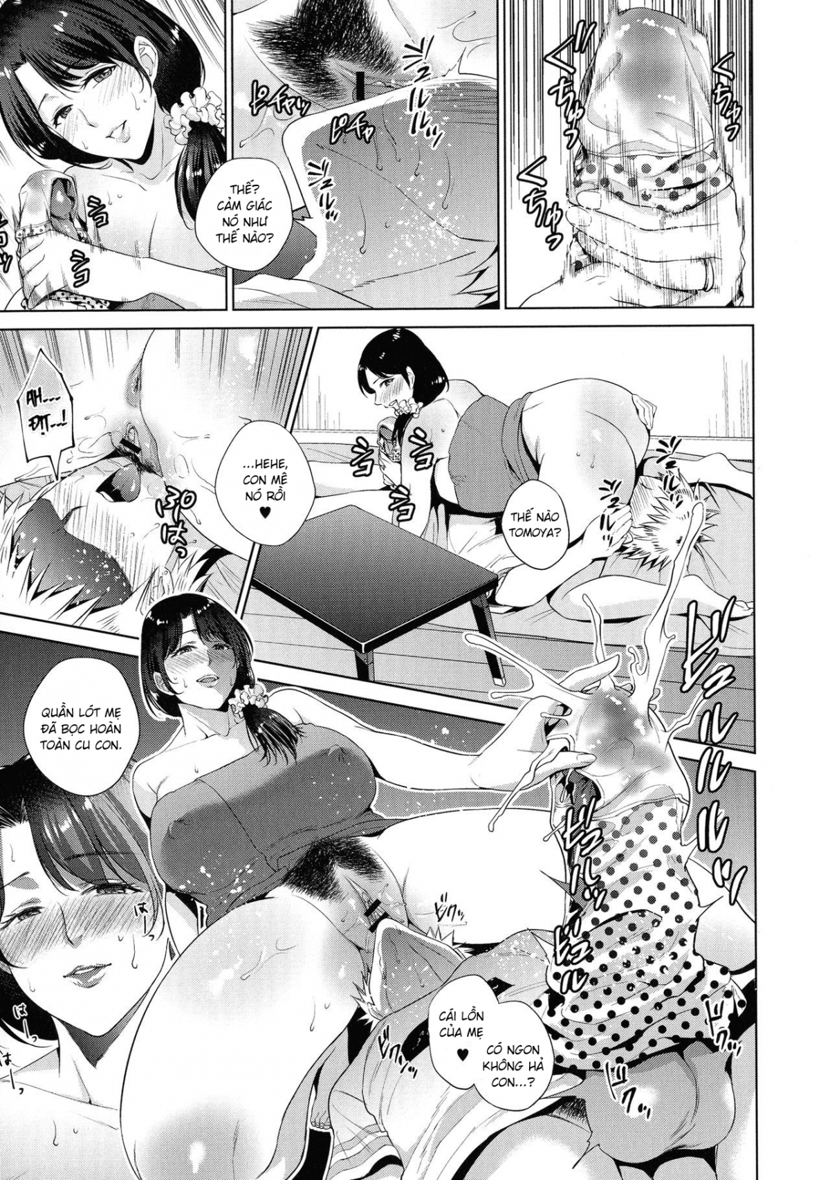 Đọc truyện hentai Ngày mà tôi hoà làm một với mẹ - Chap 1
