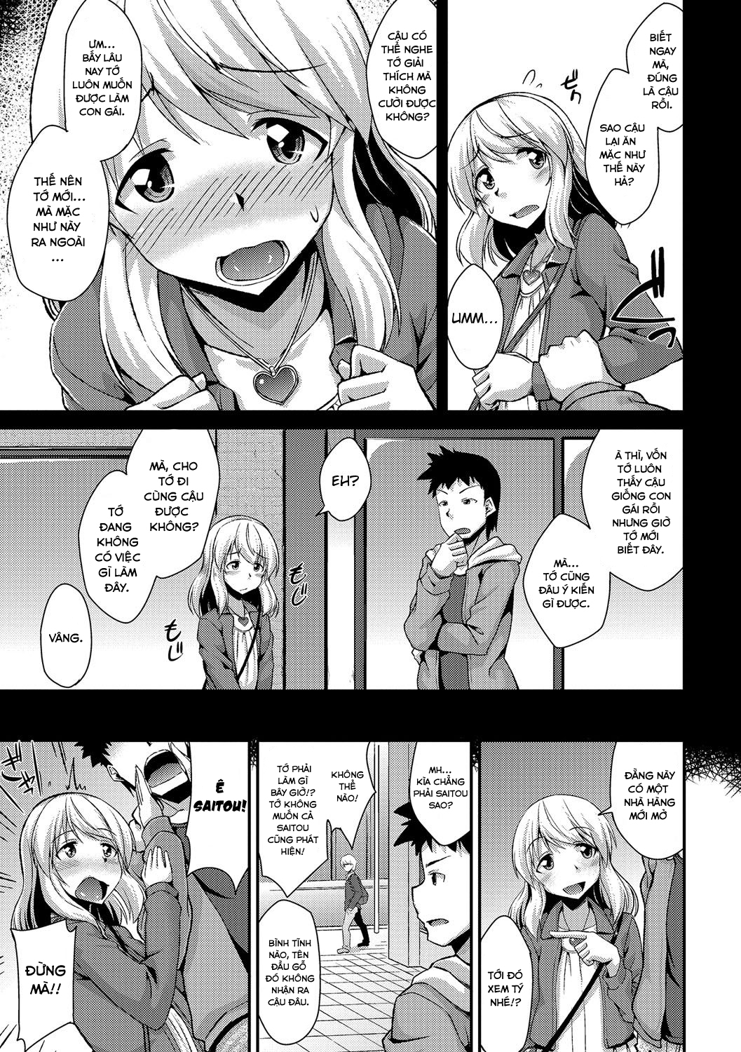 Đọc truyện hentai Boku ga Onnanoko ni Natta Hi - Oneshot