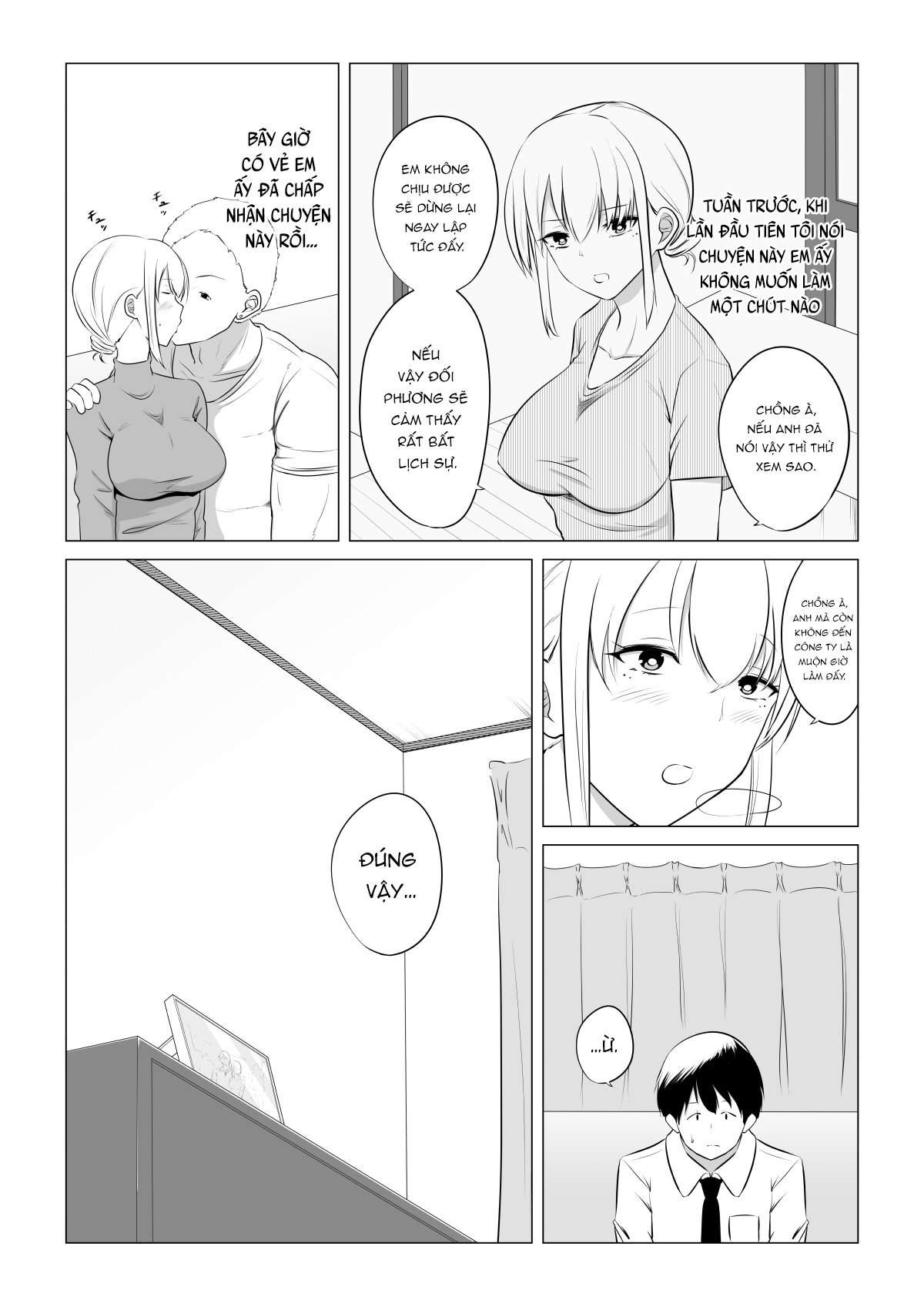 Đọc truyện hentai Chuyện vợ yêu của tôi bị người đàn ông khác nắm giữ - Oneshot