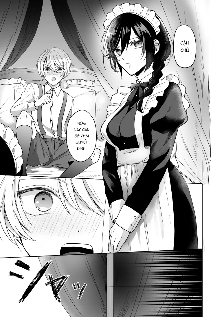 Đọc truyện hentai Xin hãy để việc đó cho tôi thưa chủ nhân - Oneshot