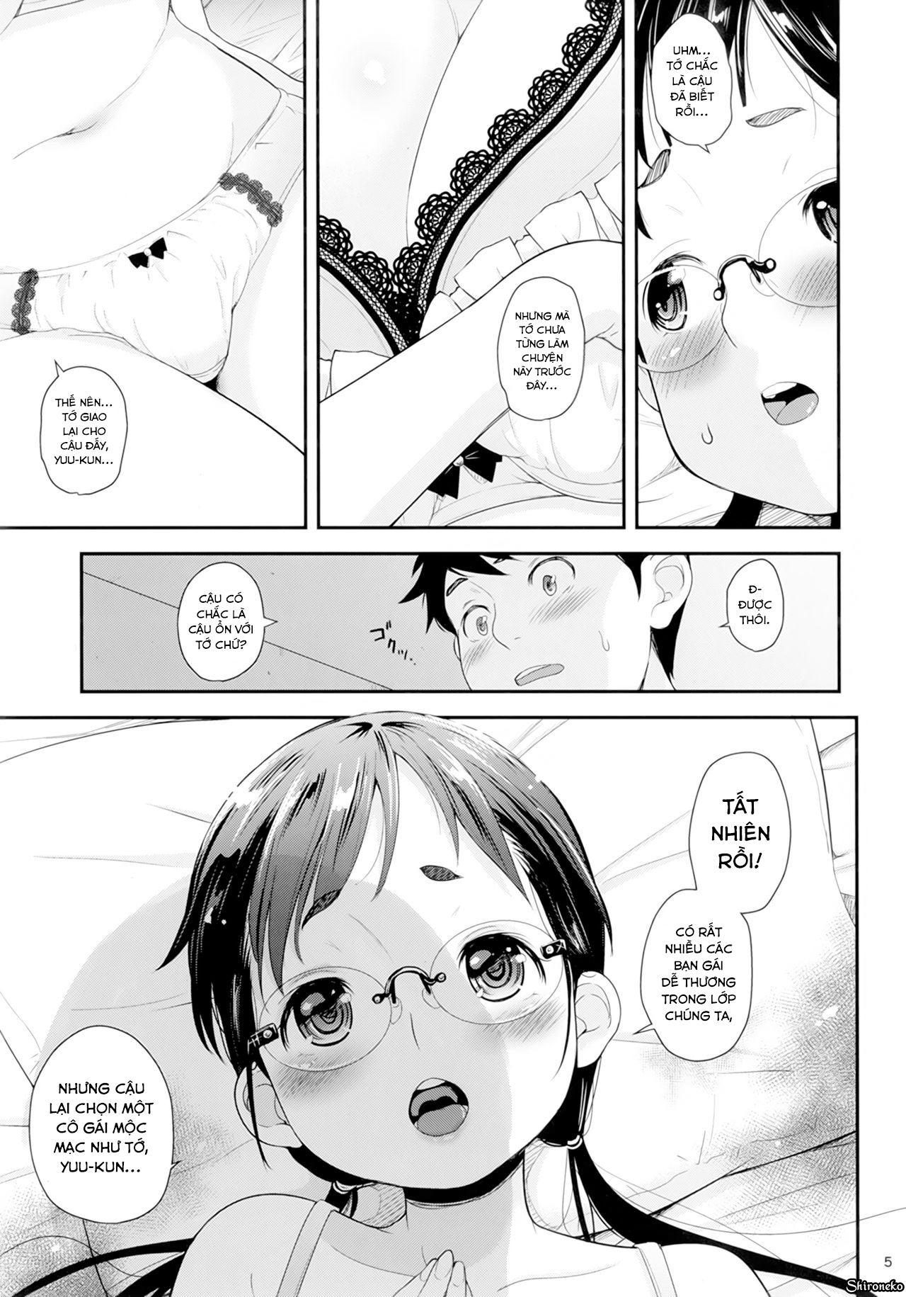 Đọc truyện hentai Jimiko to Ichinichijuu Sex - Chap 1