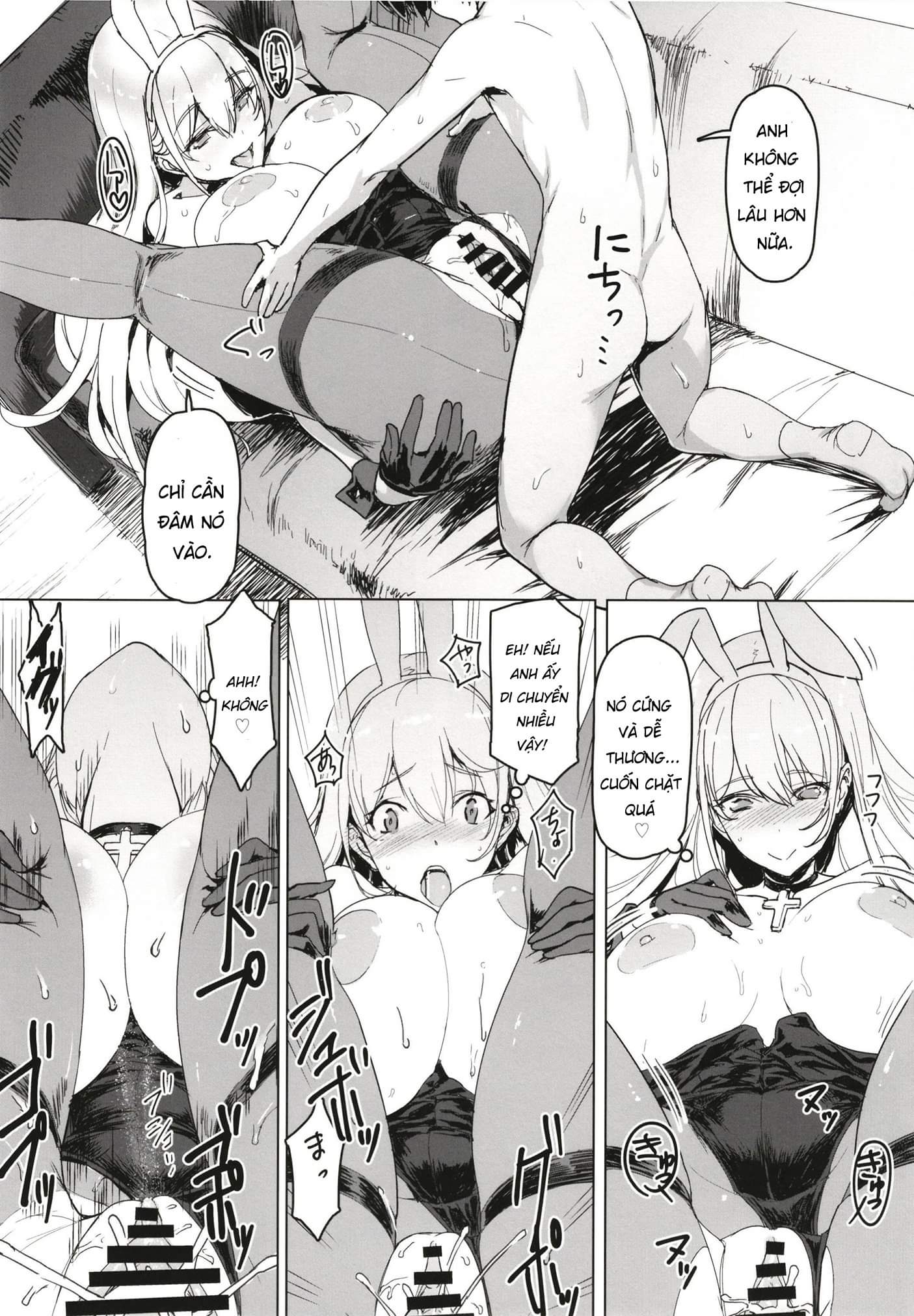 Đọc truyện hentai Shota Shikikan wa Bunny Girl Hishokan no Yume o Miru (Azur Lane) - Oneshot