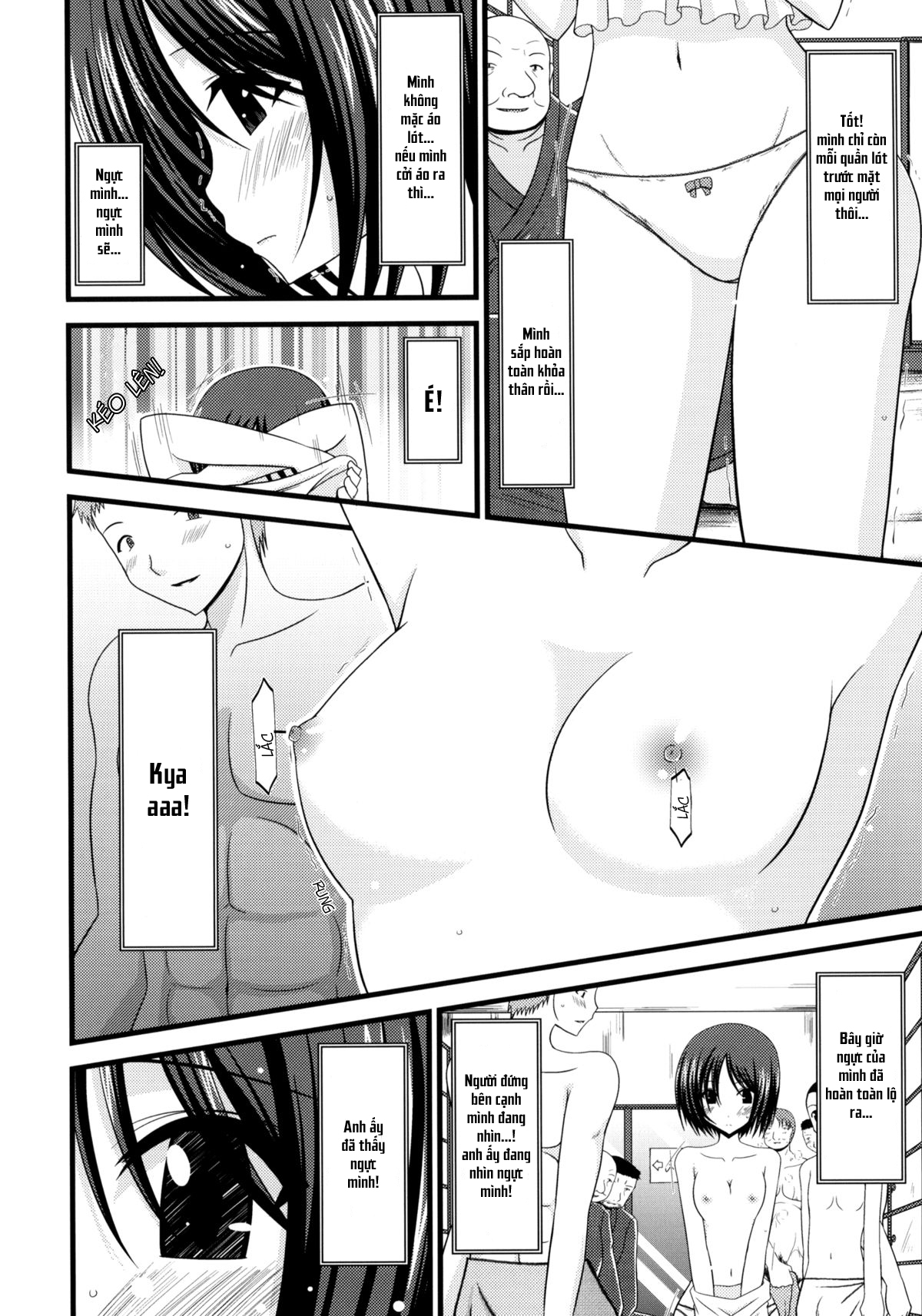 Đọc truyện hentai Cô gái thích khoả thân - Chap 1