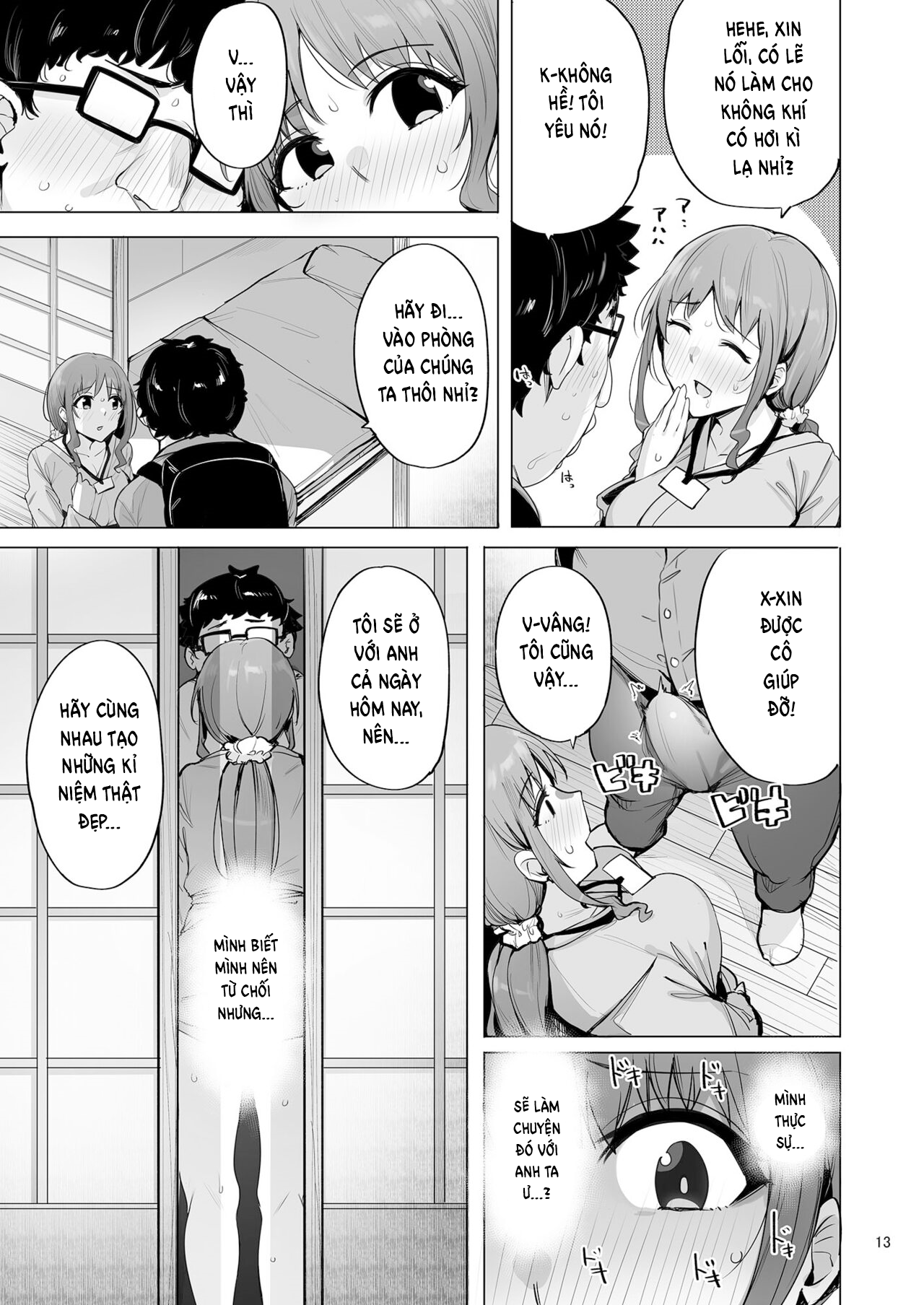 Đọc truyện hentai Nhà trọ của 3 chị em nhà nghèo phục vụ kinh doanh - Chap 3