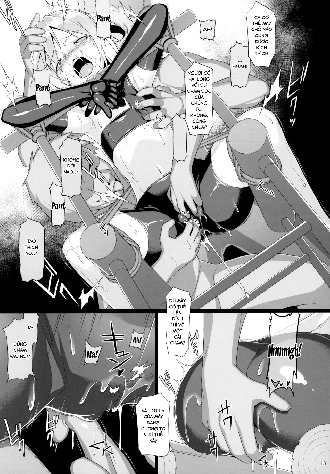 Đọc truyện hentai Chris Luck Overflow 2 (Kono Subarashii Sekai ni Syukufuku o!) - Oneshot