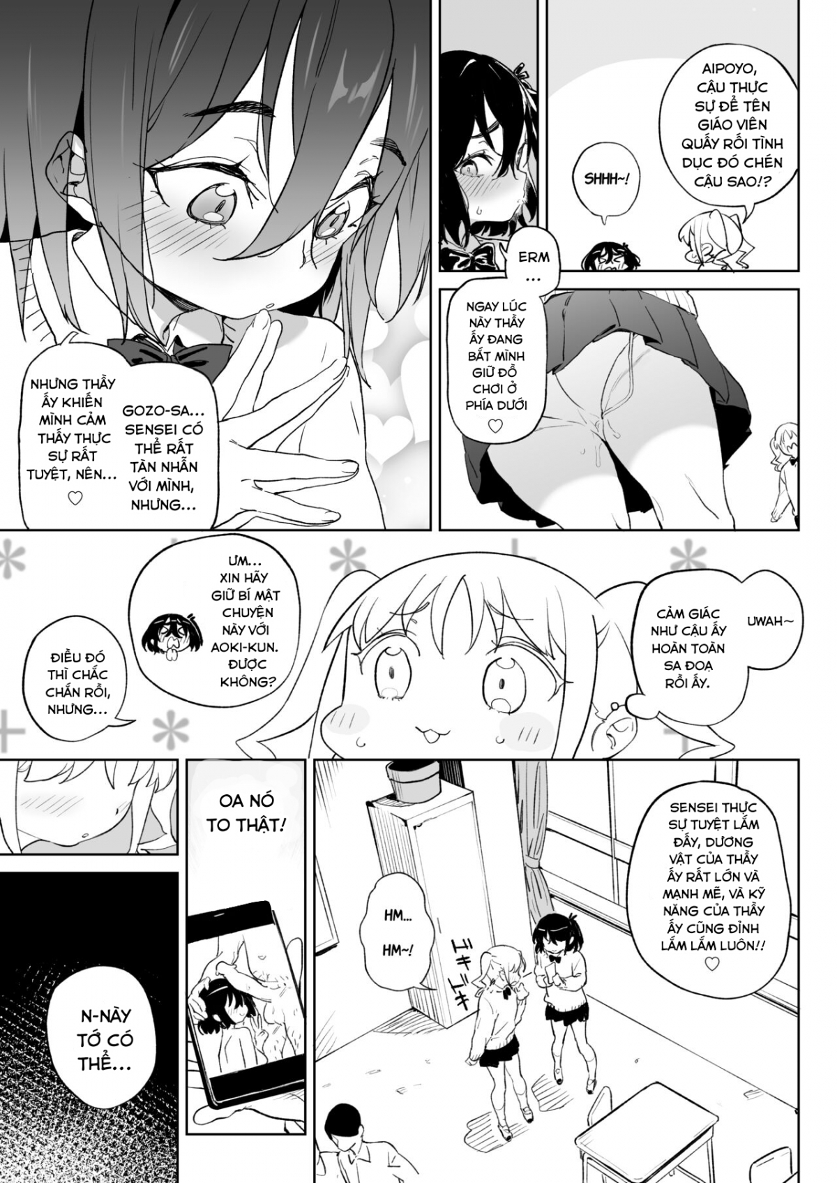 Đọc truyện hentai Một cô gái nữ sinh khỏe mạnh ngây thơ - Oneshot