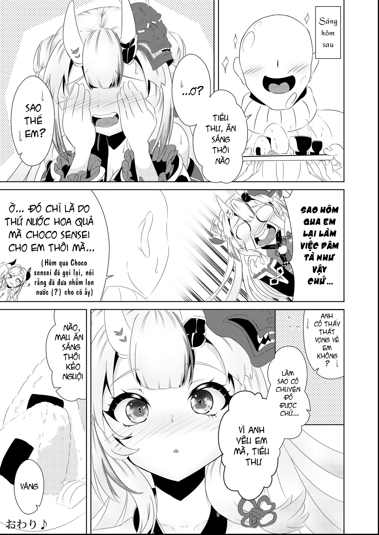 Đọc truyện hentai Hãy chơi với con quỷ dễ thương - Oneshot