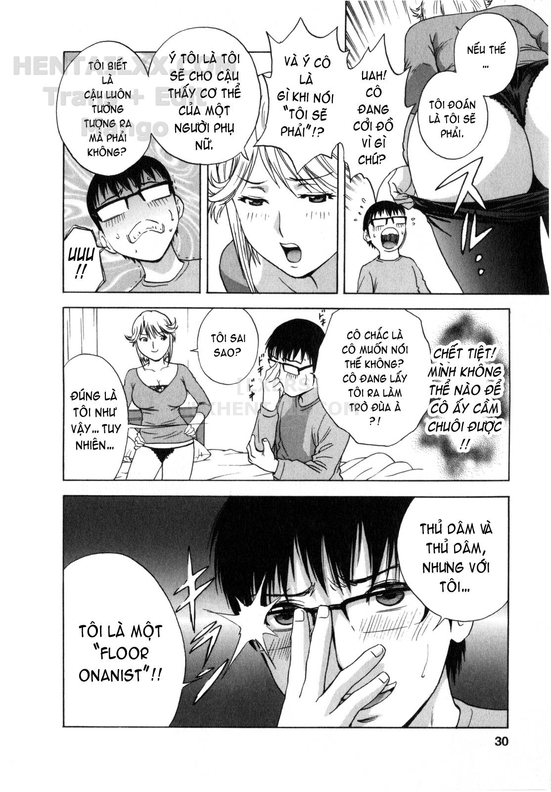 Đọc truyện hentai Life With Married Women Just Like A Manga - Chap 2
