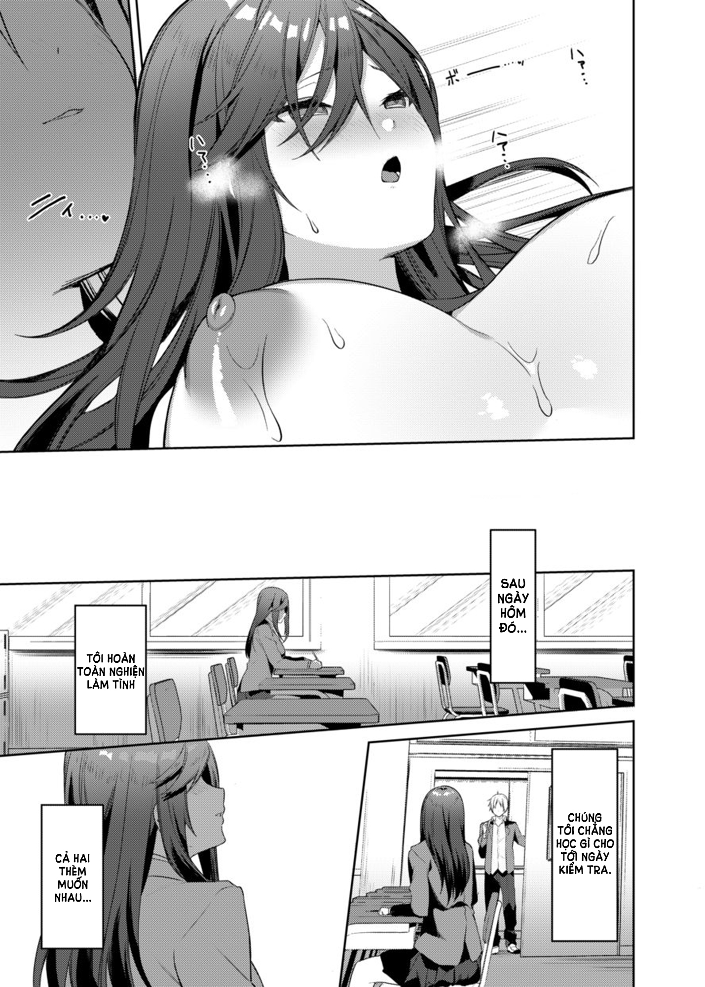 Đọc truyện hentai Senpai! Motto Ore Ni Gohoubi Kudasai! - Oneshot