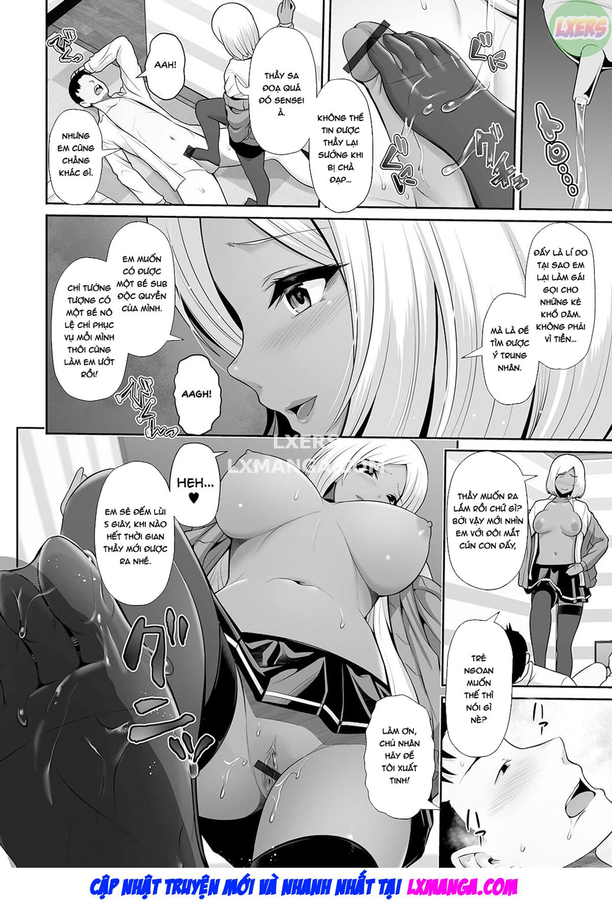Đọc truyện hentai Gyaru rám nắng này chỉ có đôi mắt dành cho bạn - Chap 2