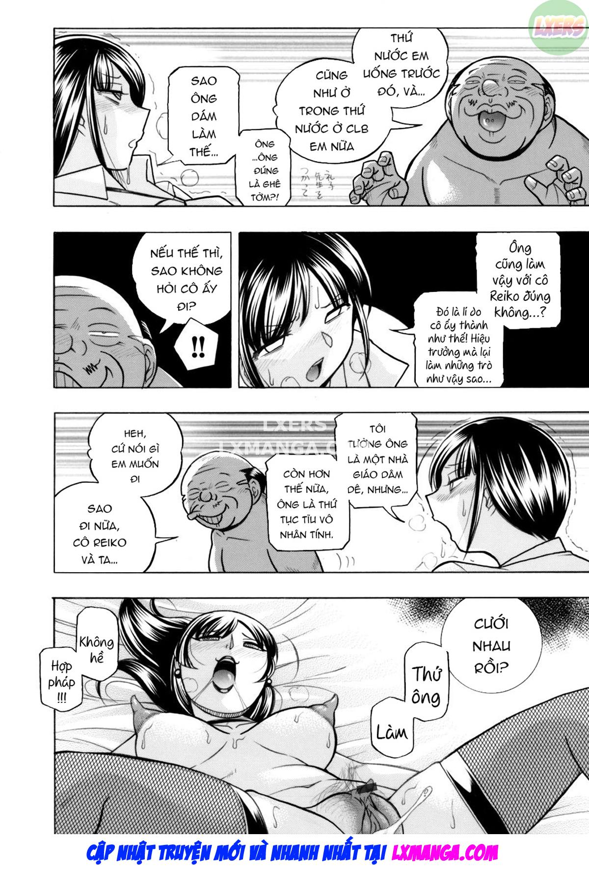 Đọc truyện hentai Nữ giáo viên dâm đãng và em học sinh may mắn Chap 3