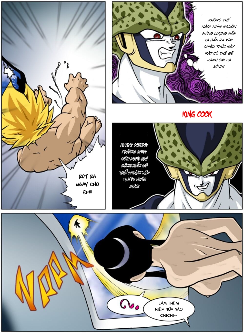 Đọc truyện hentai Giờ mới biết trước ngày đánh với cell goku luyện tập thế nào - Chap 1
