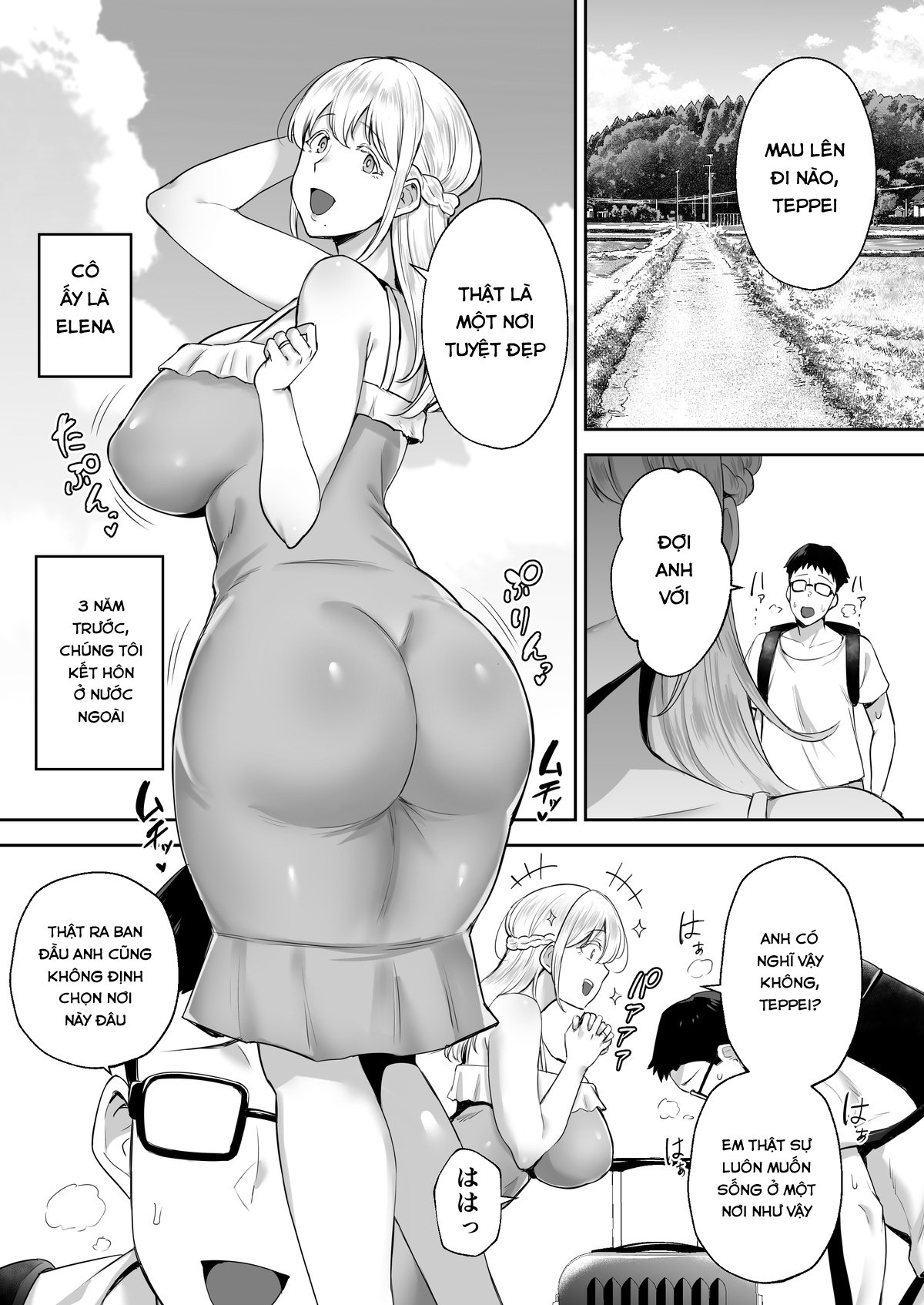 Đọc truyện hentai Người vợ tóc vàng cho mọc sừng ngực lớn Elena Nếu tôi ngưỡng mộ Yamato Nadeshiko - Oneshot