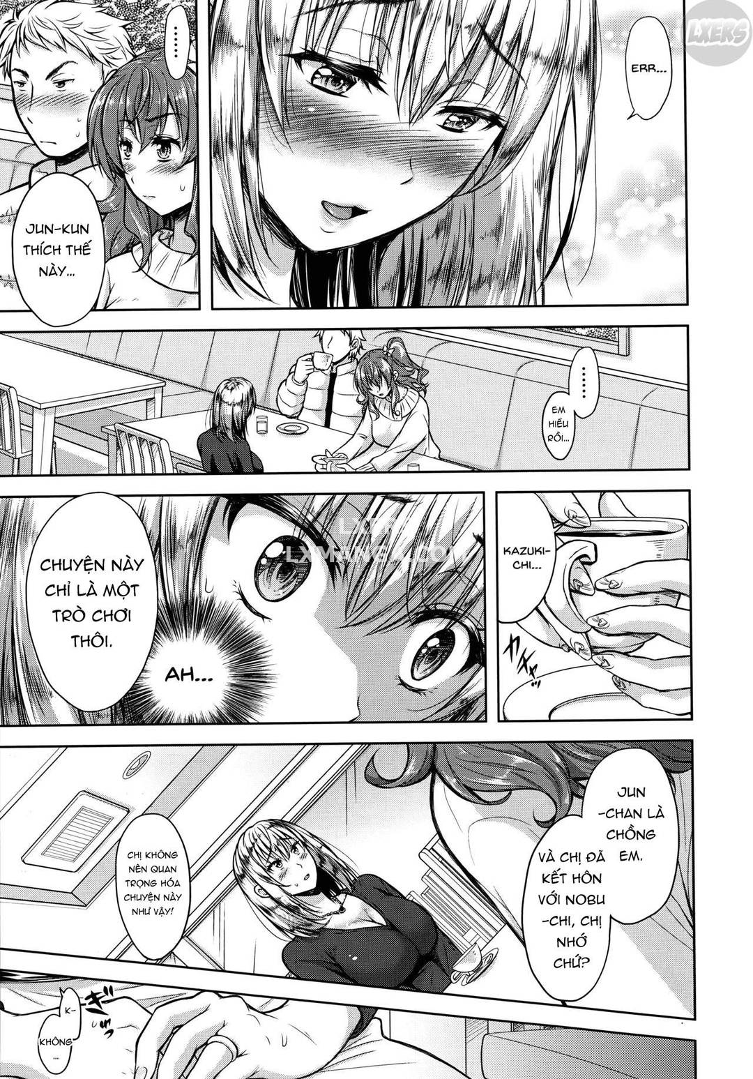 Đọc truyện hentai Khuôn mặt dâm đãng  và thực sự thèm tình - Chap 3