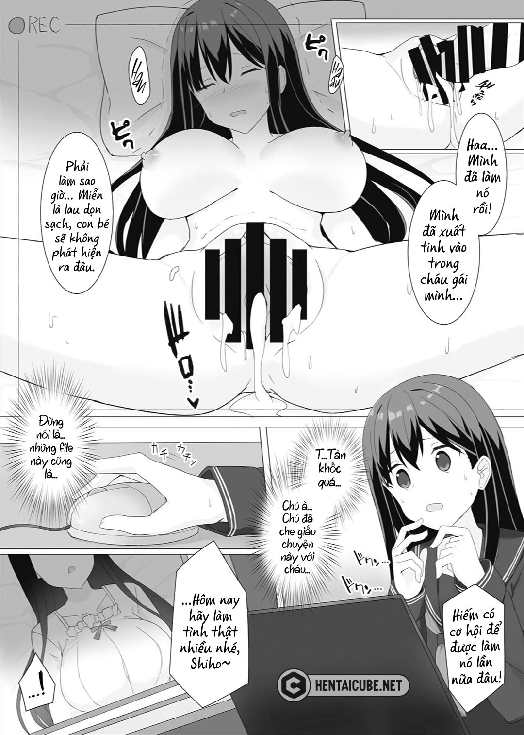 Đọc truyện hentai Nhật ký chuốc thuốc cháu gái - Oneshot