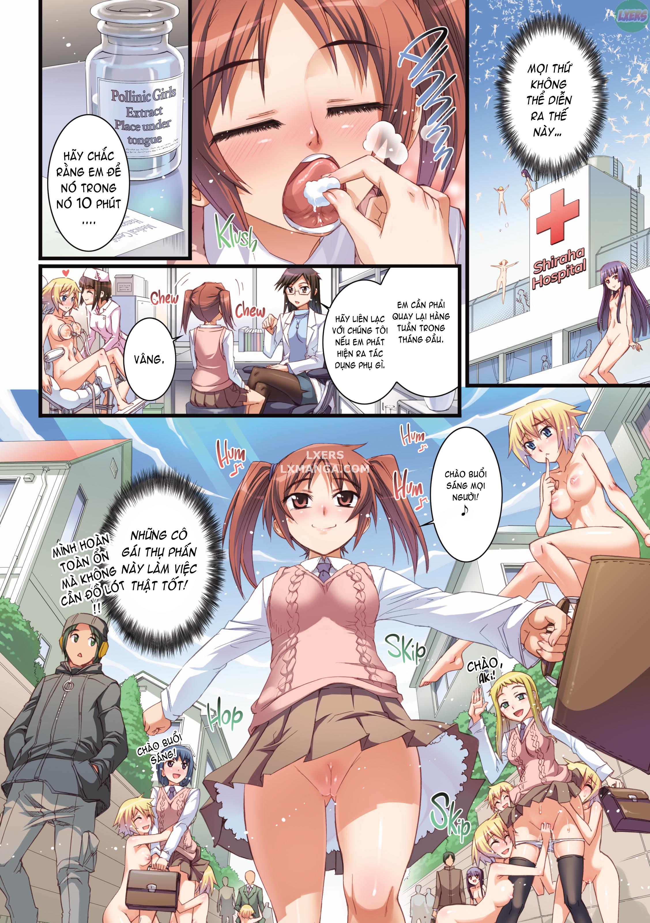 Đọc truyện hentai Cuộc tấn công của các cô gái Pollinic! Hoàn thành - Chap 1