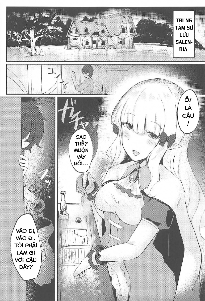 Đọc truyện hentai Tôi đã để Saren mặc trang phục hầu gái! (Princess Connect! Re:Dive) - Oneshot